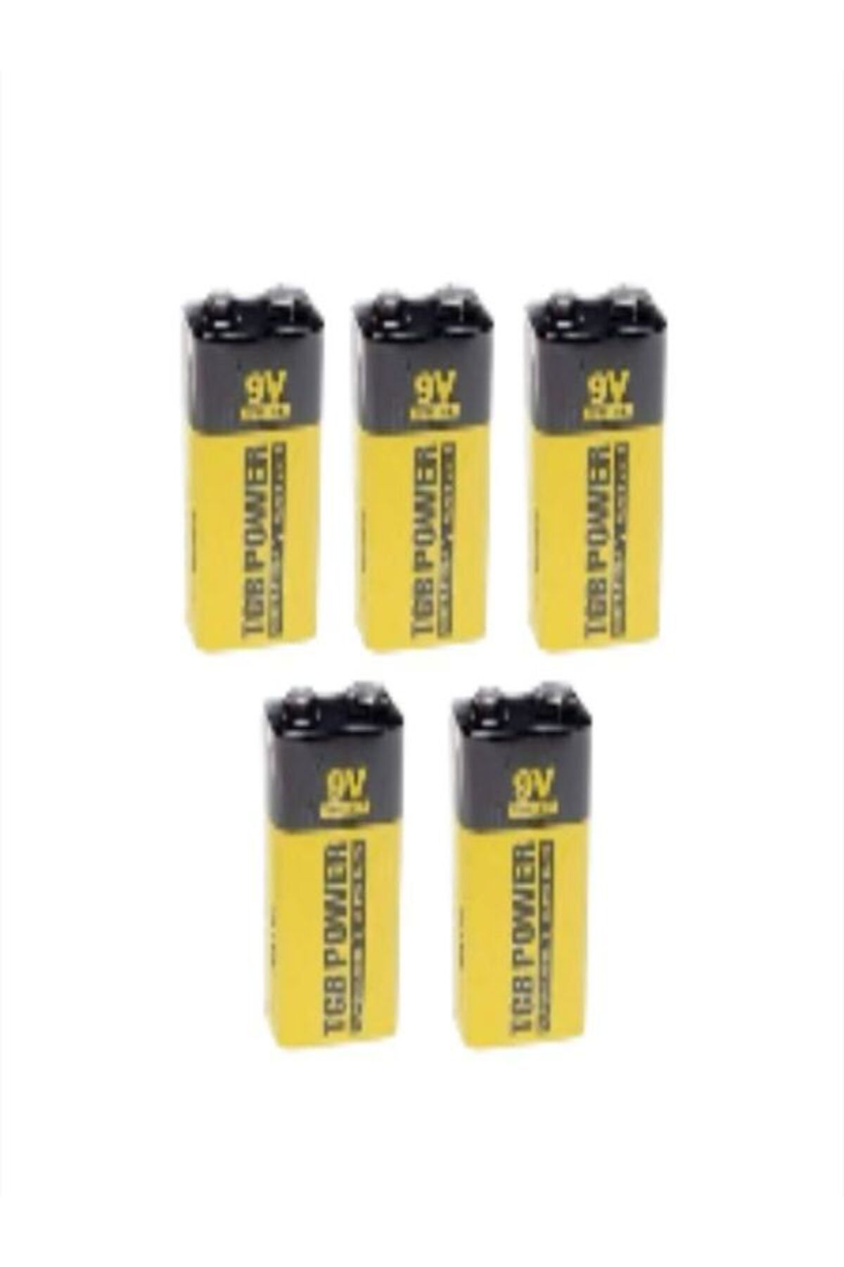 ERPİLSAN ELEKTRONİK TGB POWER 9V Heavy Duty ÇİNKO KARBON PİL 5 ADET ERPİLSAN ELEKTRONİK