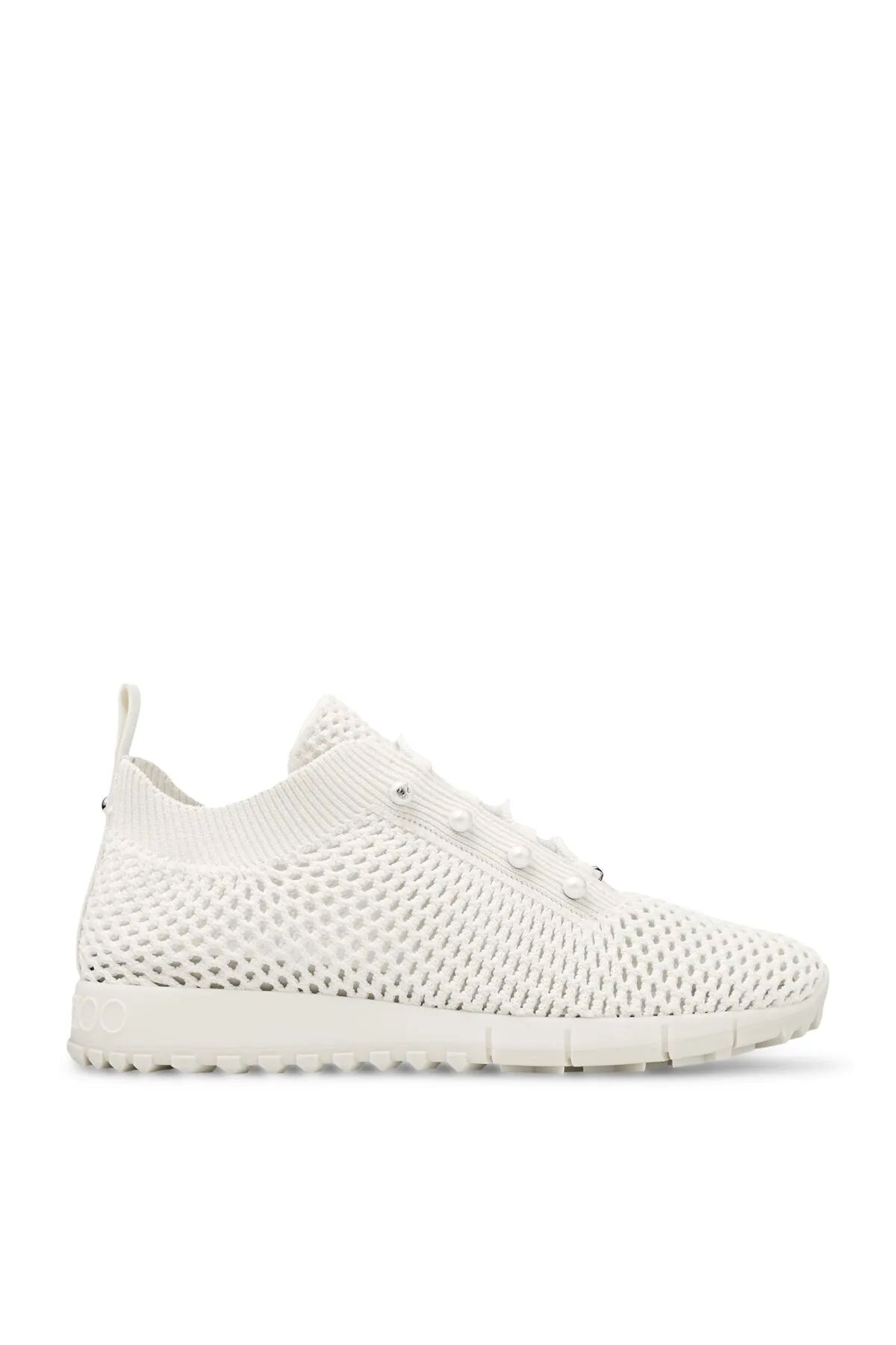 Jimmy Choo İnci Detaylı Örgü Sneaker Ayakkabı