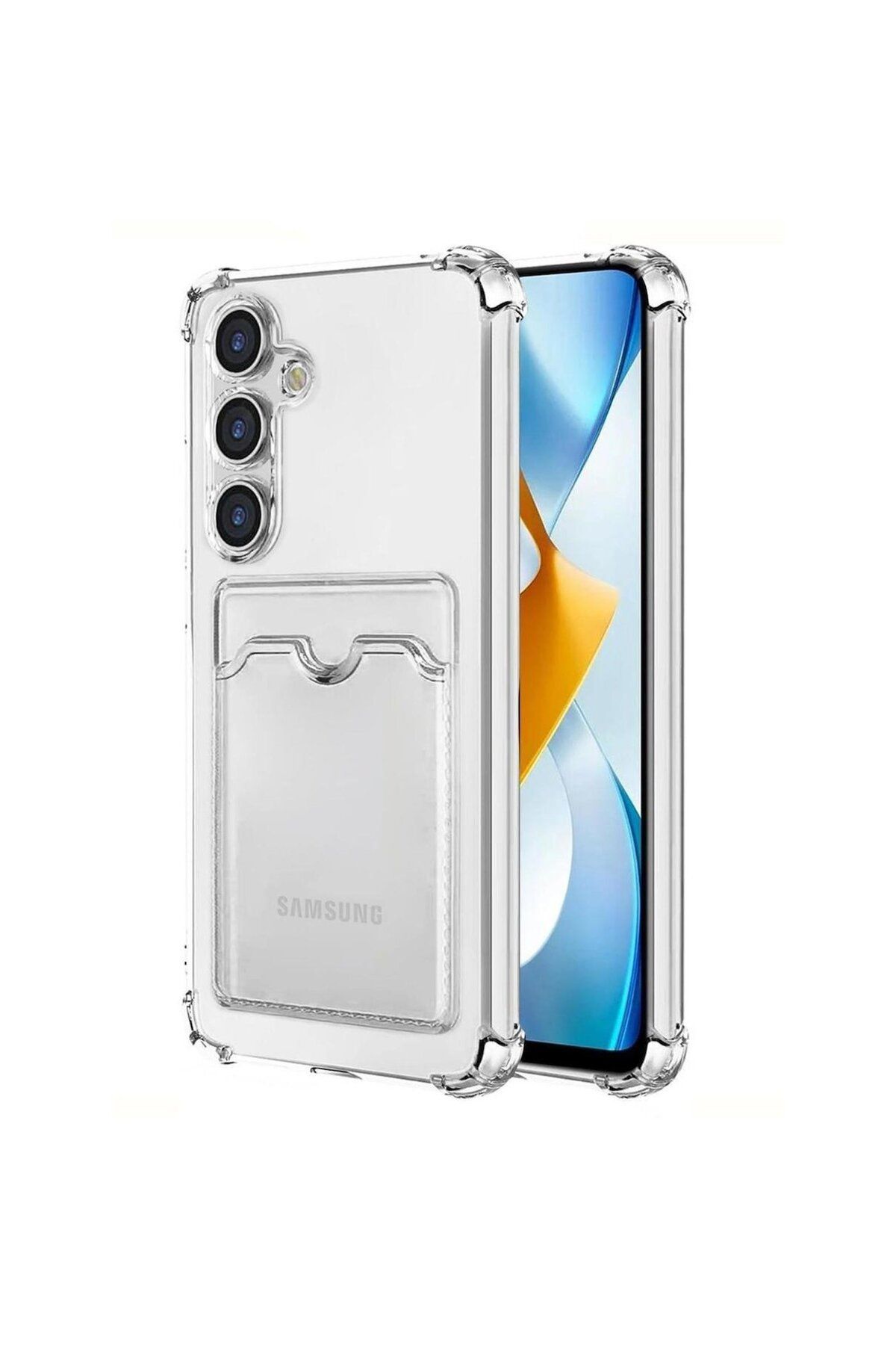 Di Aksesuar Samsung Galaxy A36 Kartlıklı Şeffaf