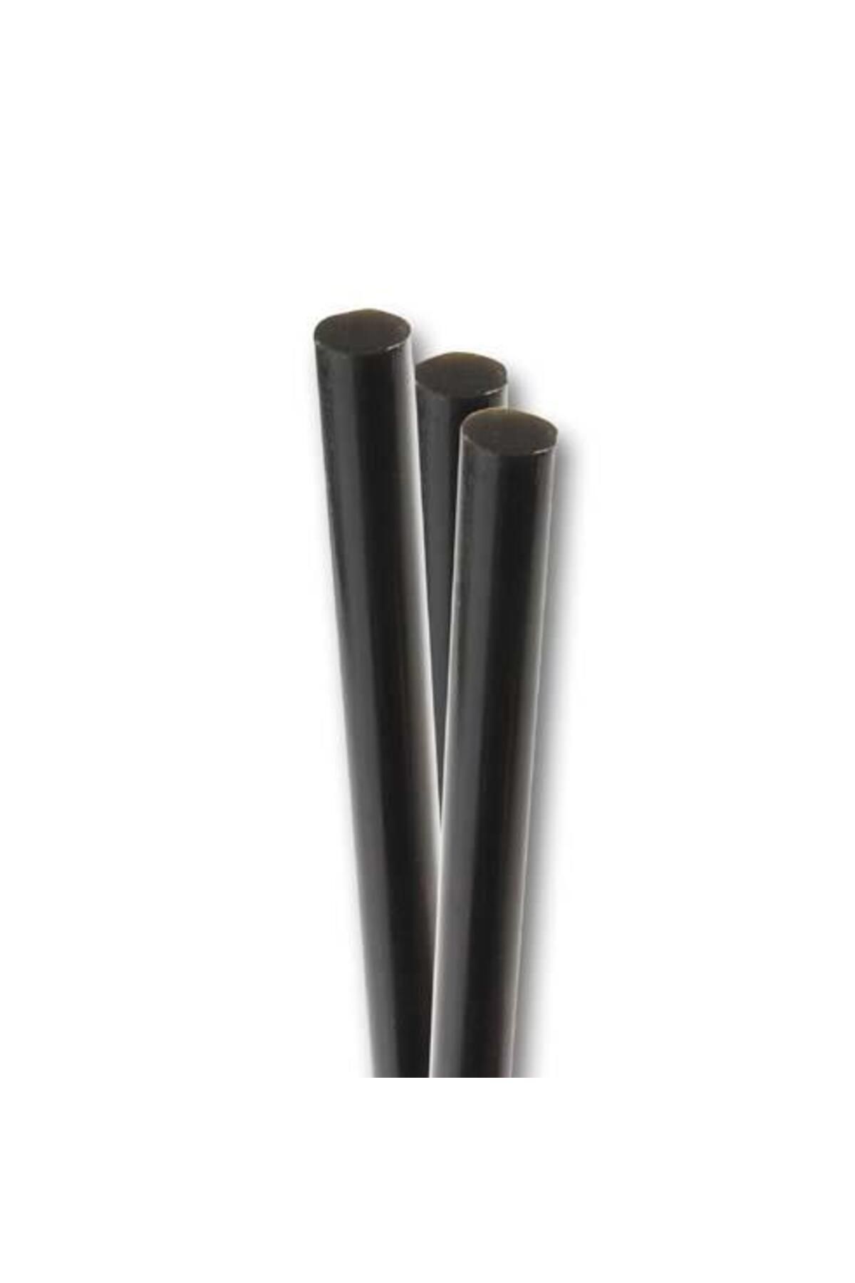 Easy Tedarik Cartell 12x300mm Siyah Kalın Çubuk Silikon 1kg - Tamirat ve Sızdırmazlık İçin En Kaliteli Silikon