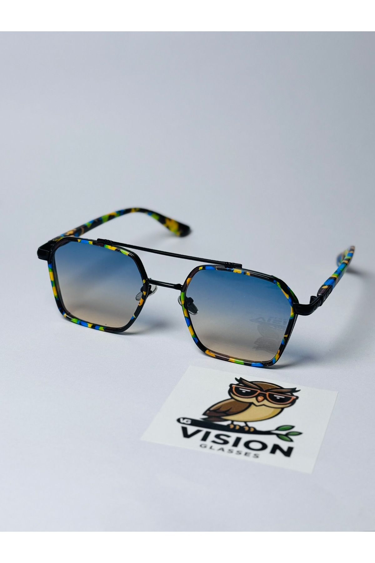 VG VISION GLASSES Colorwave Mavi Unisex Güneş Gözlüğü
