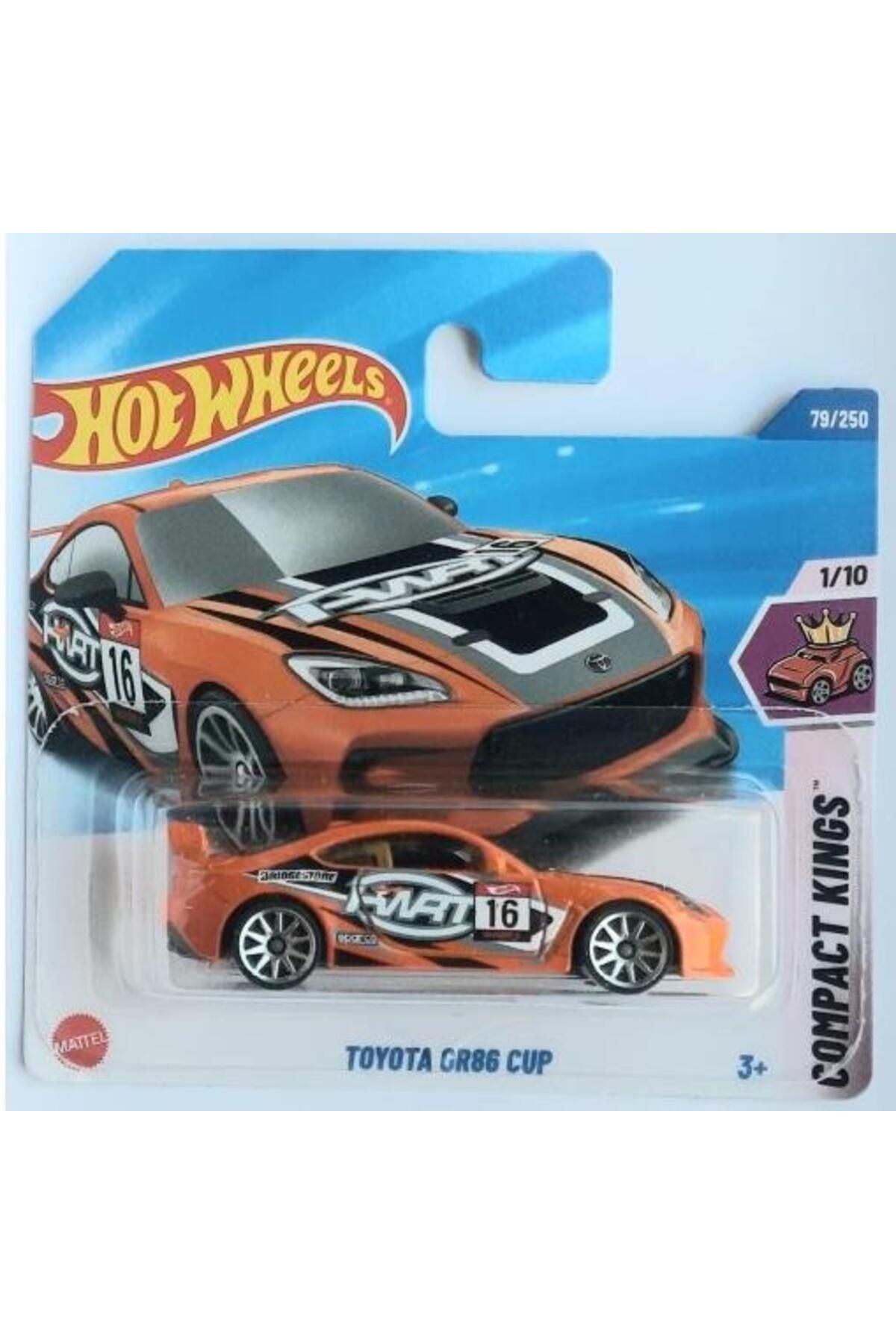 HOT WHEELS Tekli Arabalar Toyota GR86 Cup HYX23