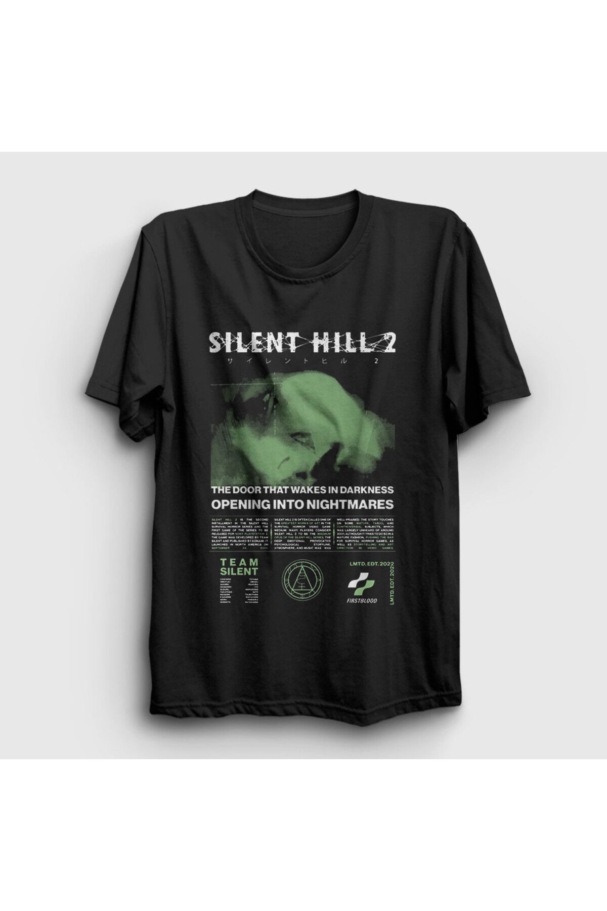 Presmono Unisex Siyah Angela Orosco Silent Hill 2 T-Shirt 541367tt