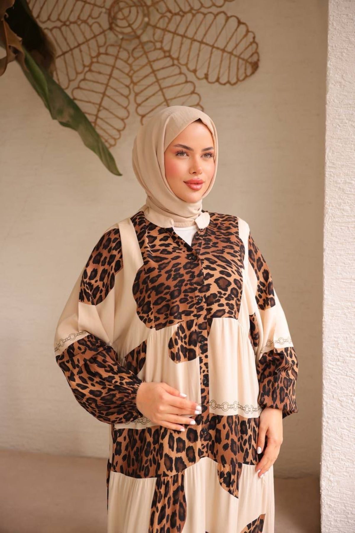 modayaselam Oversize Tesettür Elbise