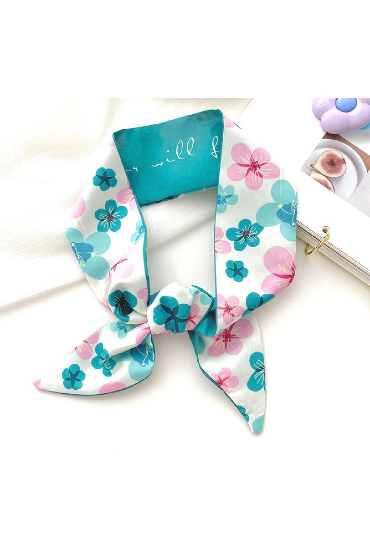 Venus Design Renkli Desenli Fular