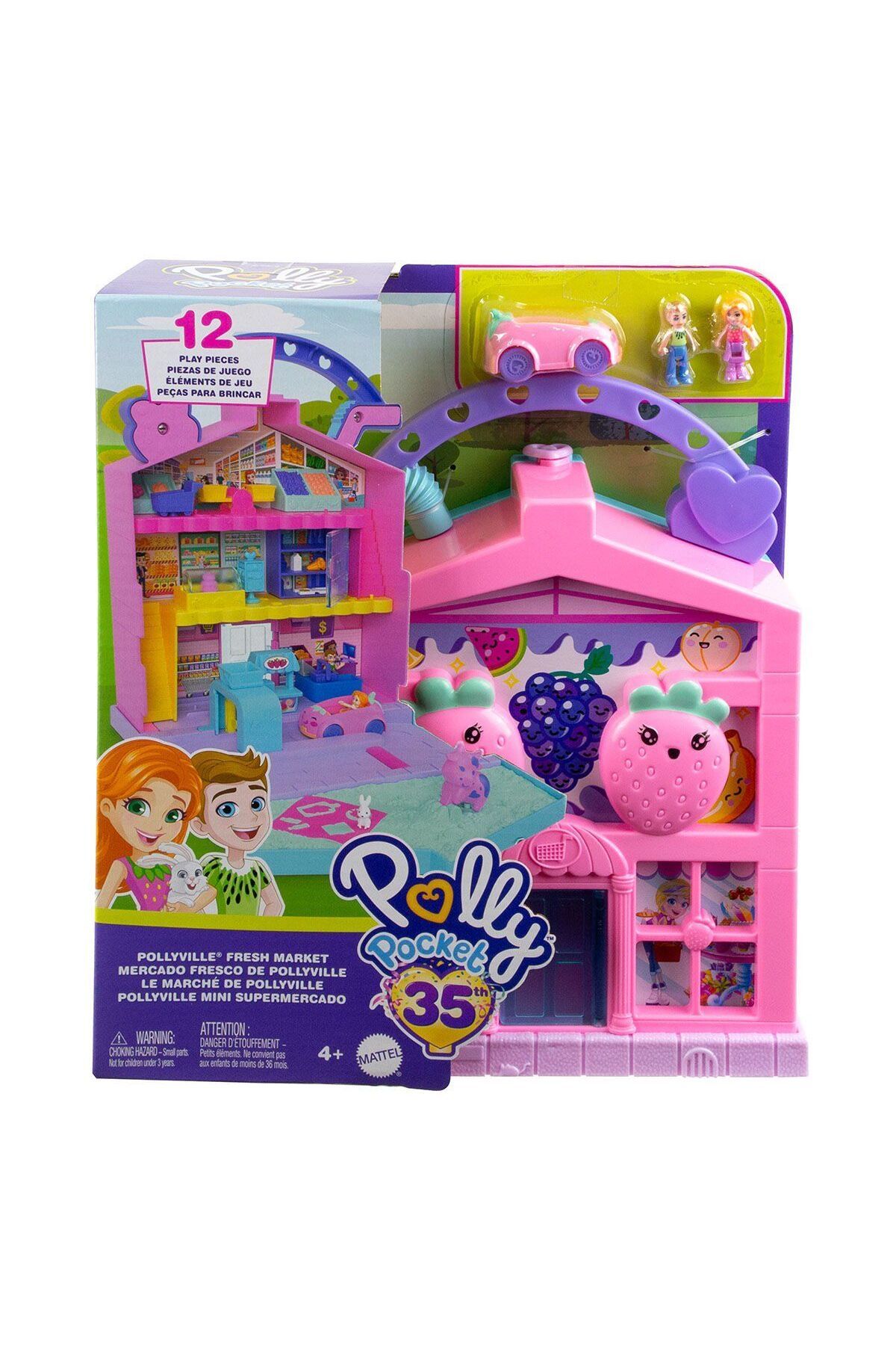Easy Tedarik HRD45 Polly Pocket Eğlenceli Market Oyun Seti