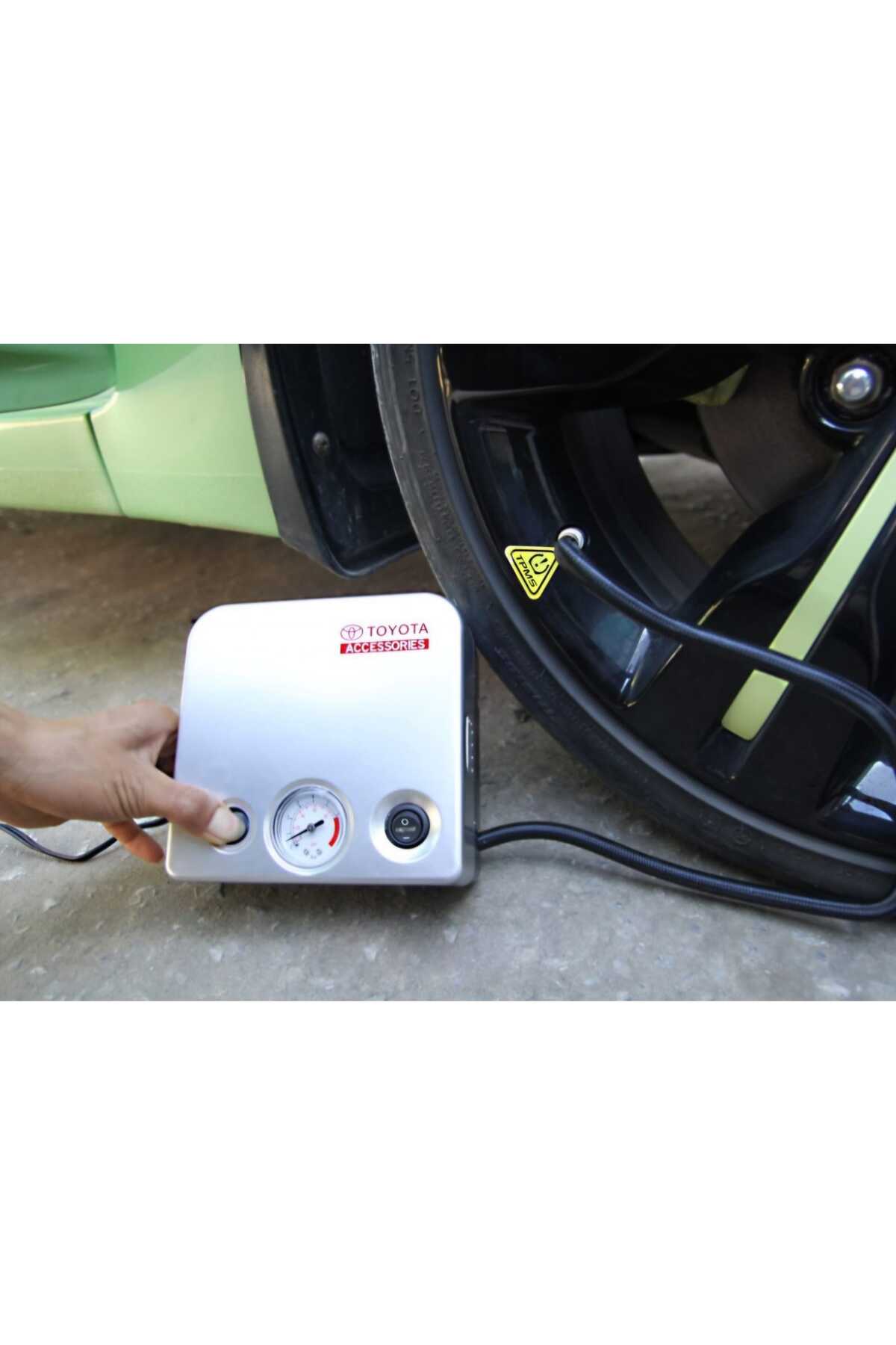 منفاخ سيارة و الدراجات ضاغط الهواء يعمل عن طريق ولاعة السجائر بالسيارة