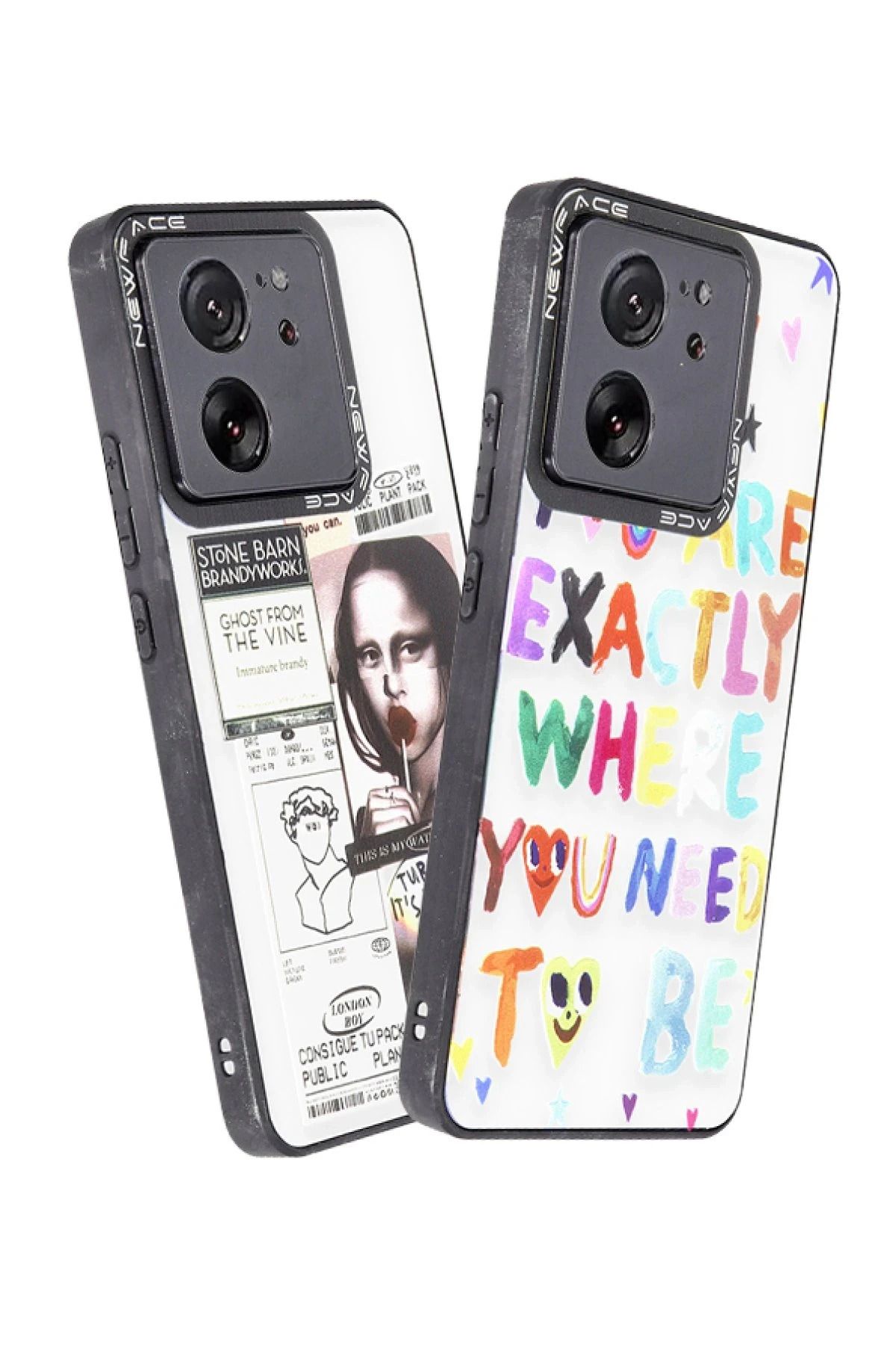 NewFace Xiaomi Mi 13T Pro Kılıf Mirror Desenli Kapak - Mirror - 2 MRAYD
