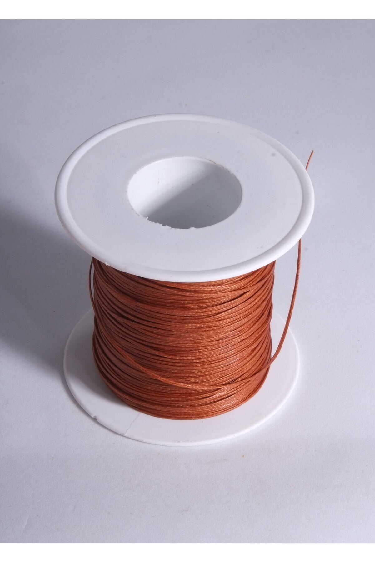 Eskişehir hobi sanat-100 μέτρα 0,8 mm κερωμένο σχοινί κόκκινο καφέ χρώμα Δερμάτινο κολιέ ραπτικής Σχέδιο κοσμήματος Σχοινάκι βραχιόλι 3