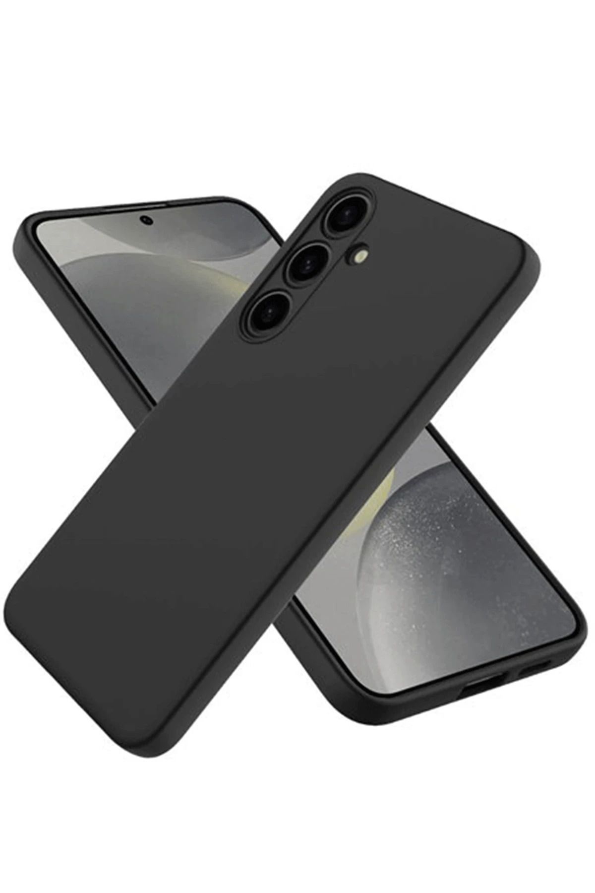 NewFace Samsung Galaxy A26 Kılıf First Silikon - Siyah GLSTD