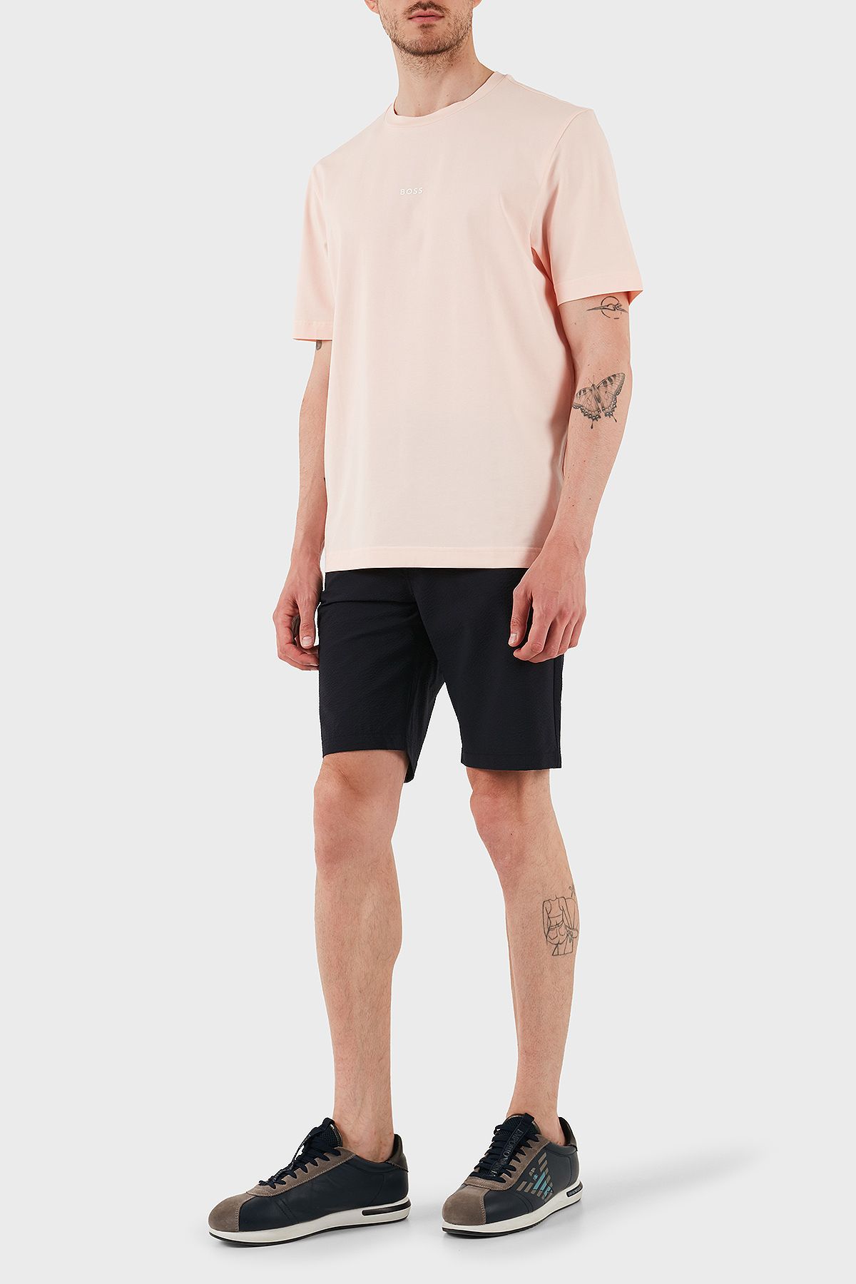 BOSS Streç Tapered Fit Normal Bel Short Erkek SHORT 50536873 404