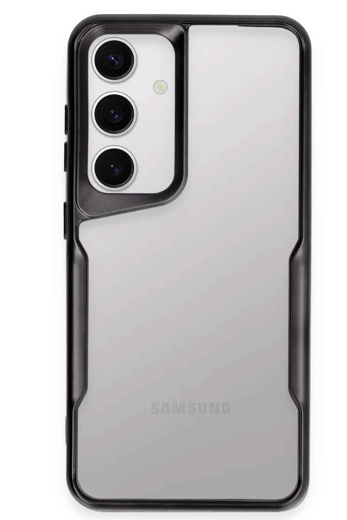 NewFace Samsung Galaxy A16 5G Kılıf Boyi Silikon Kapak - Siyah FERRG