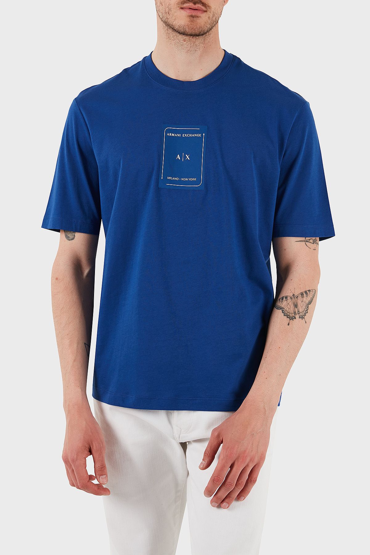 ARMANI EXCHANGE 半袖 Tシャツ XM000325 AF10364 Armani Exchange T-shirt Blauw XM000325 AF10364