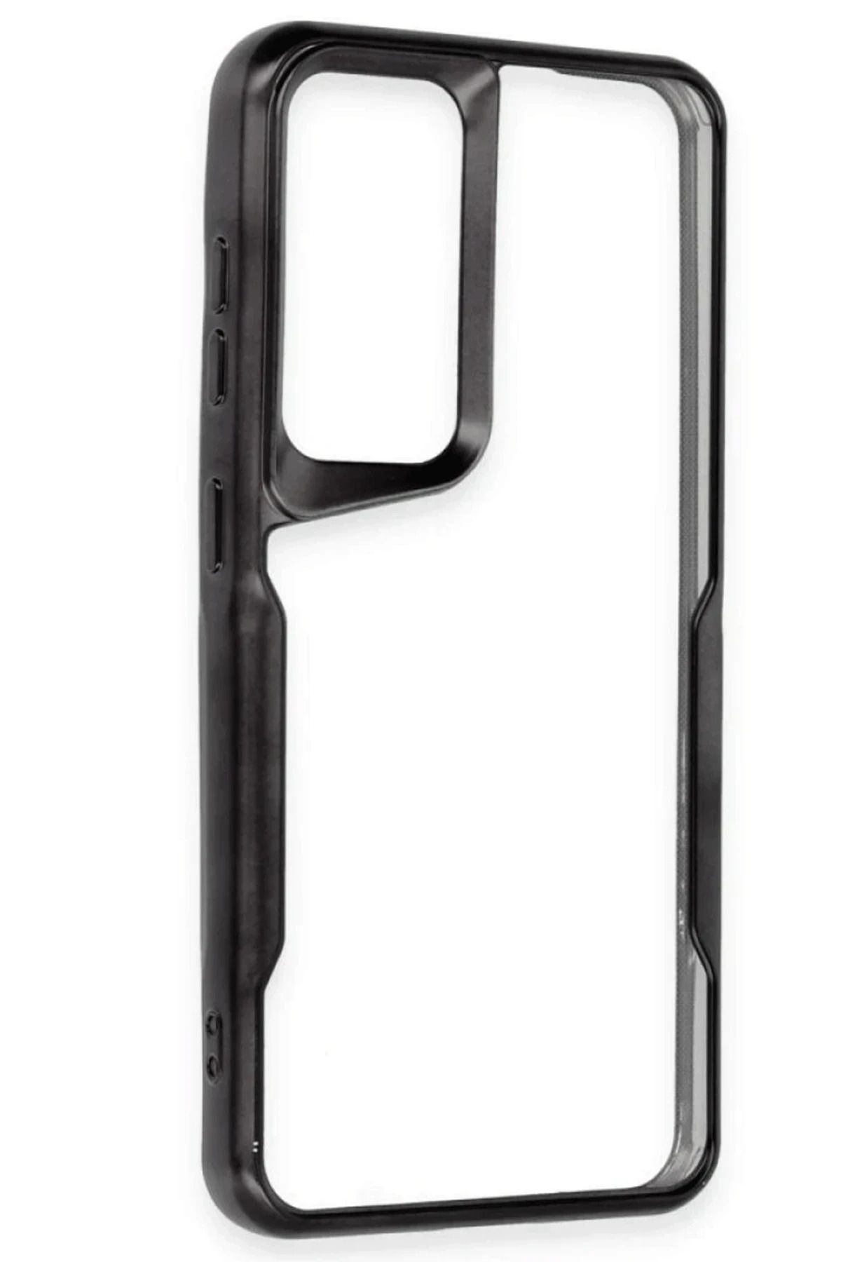 NewFace Samsung Galaxy A26 Kılıf Boyi Silikon Kapak - Siyah GLSTD