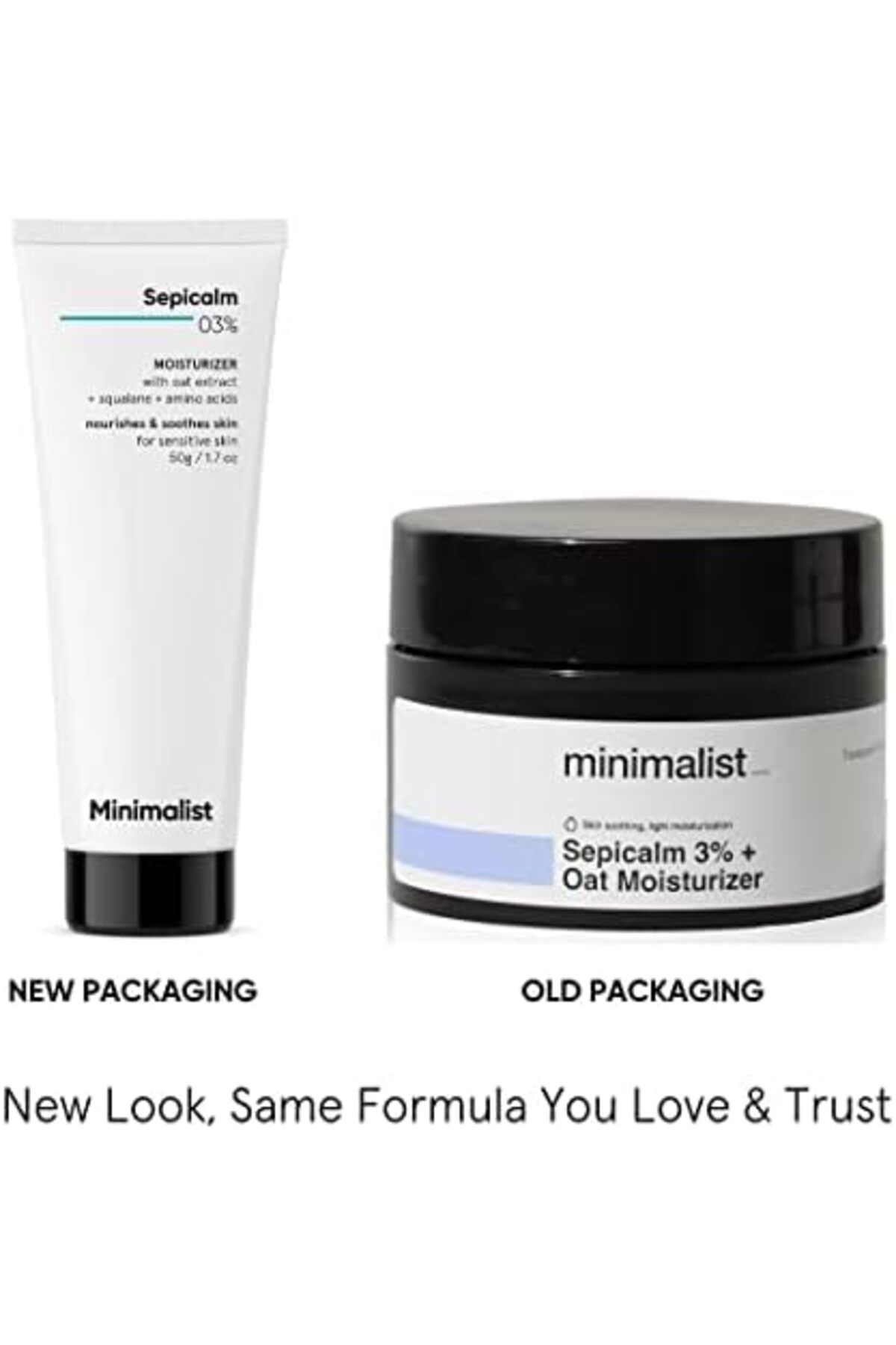 Minimalist-3% Sepicalm With Oats Face Moisturizer Cream for Sensitive Skin | Lightweight | Calming | Reduces Re 9
