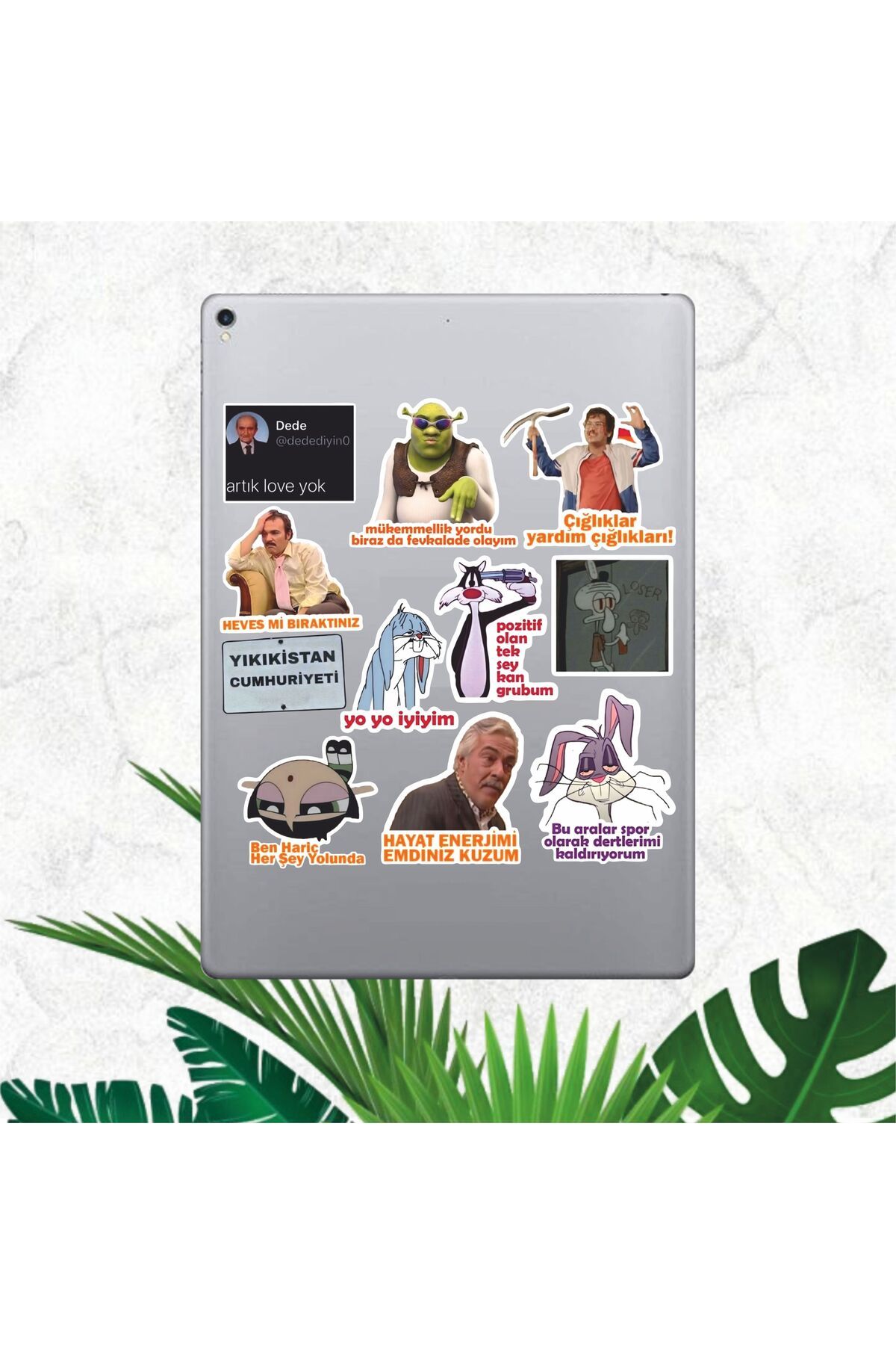 hediyenebak Mood Sticker Seti | Laptop Ajanda PC Tablet Telefon Defter Etiket Bullet Journal