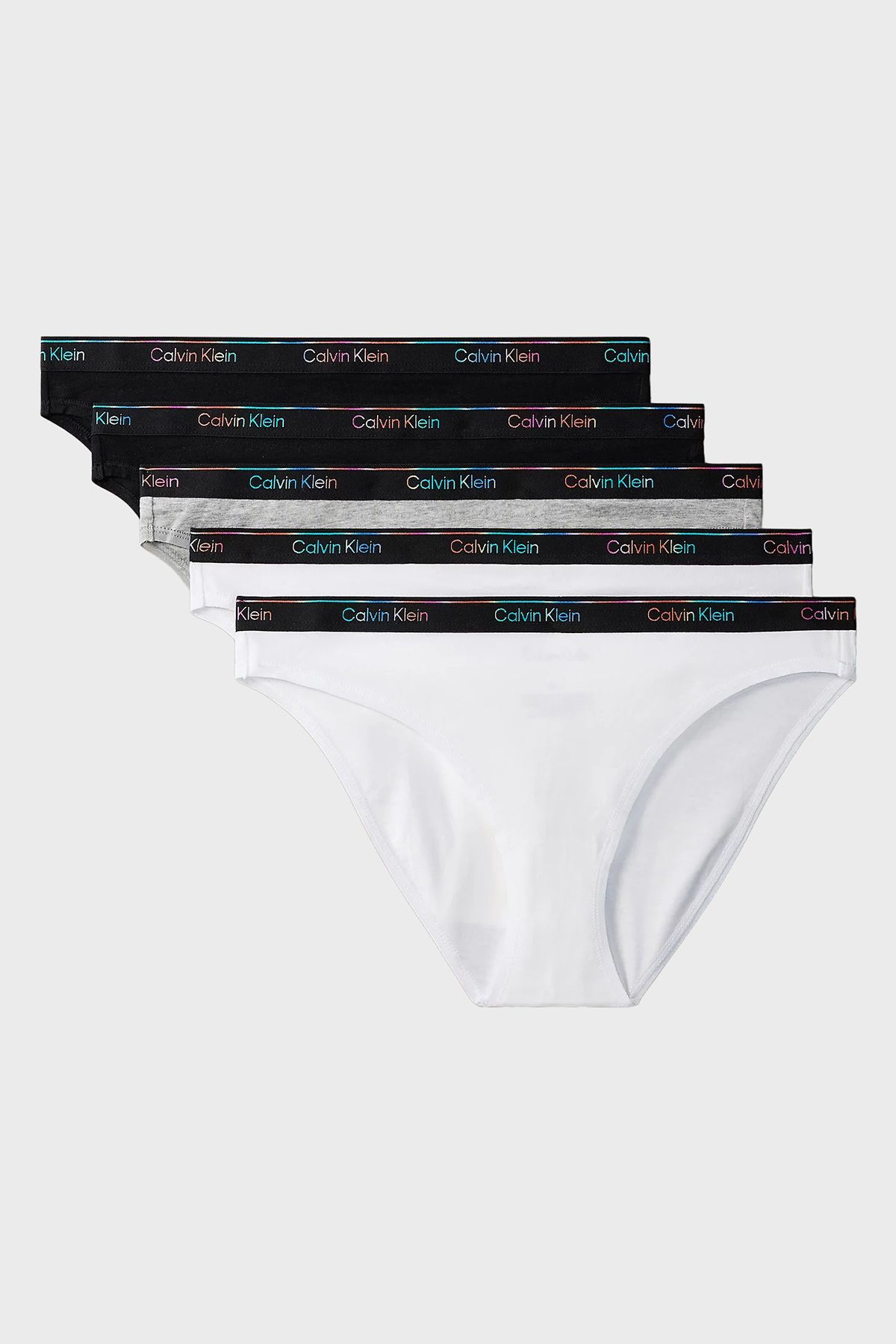Calvin Klein Pamuklu Logolu 5 Pack Külot LV00QD5323WBT KÜLOT LV00QD5323 WBT