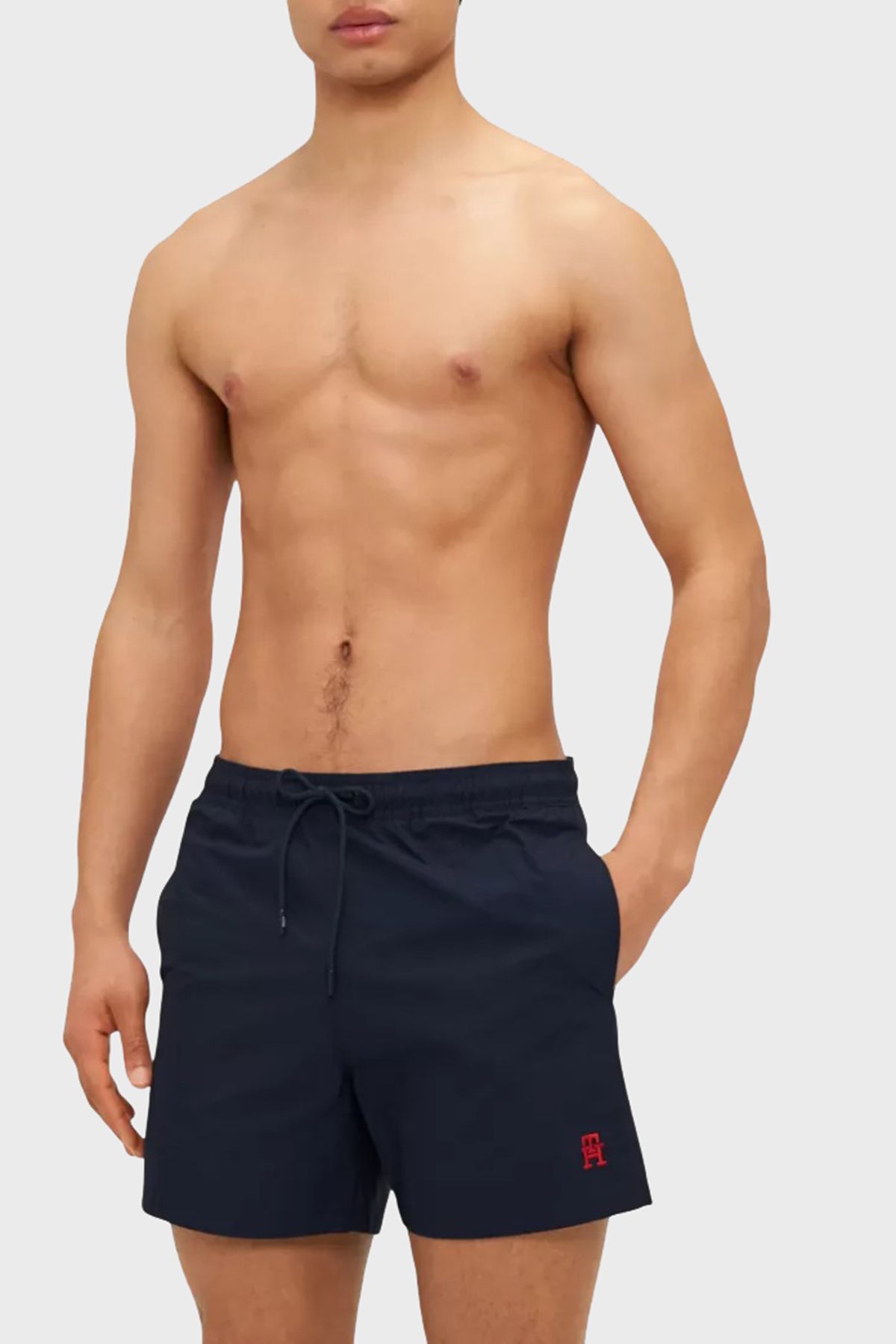 Tommy Hilfiger Logolu Belden Bağlamalı Cepli Mayo Short Erkek MAYO SHORT UM0UM03579 DW5