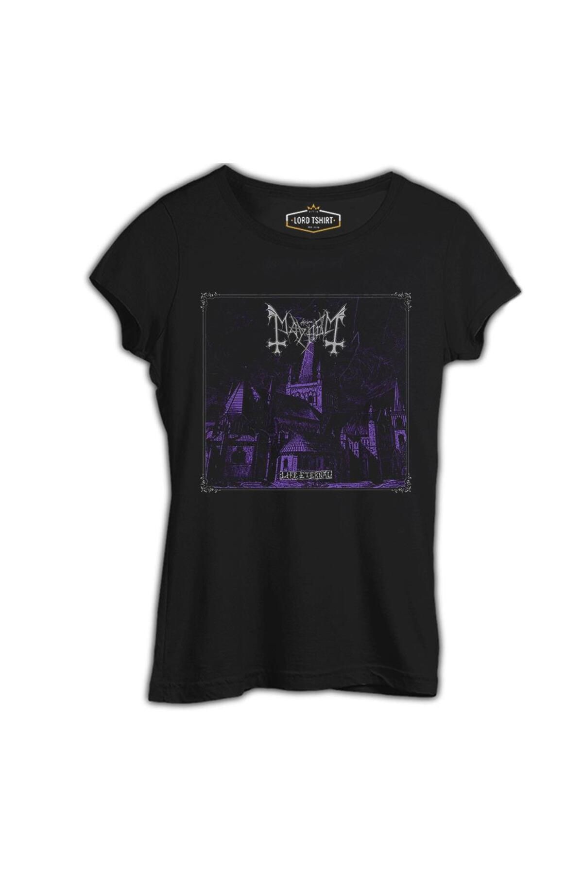 Lord T-Shirt Mayhem - Life Eternal Siyah Tshirt
