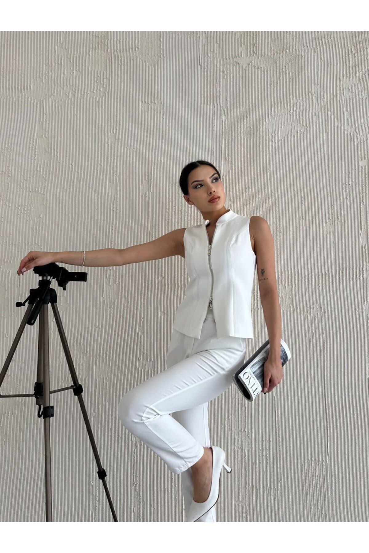 Castivo Fashion Fit Fermuar Detaylı Takım