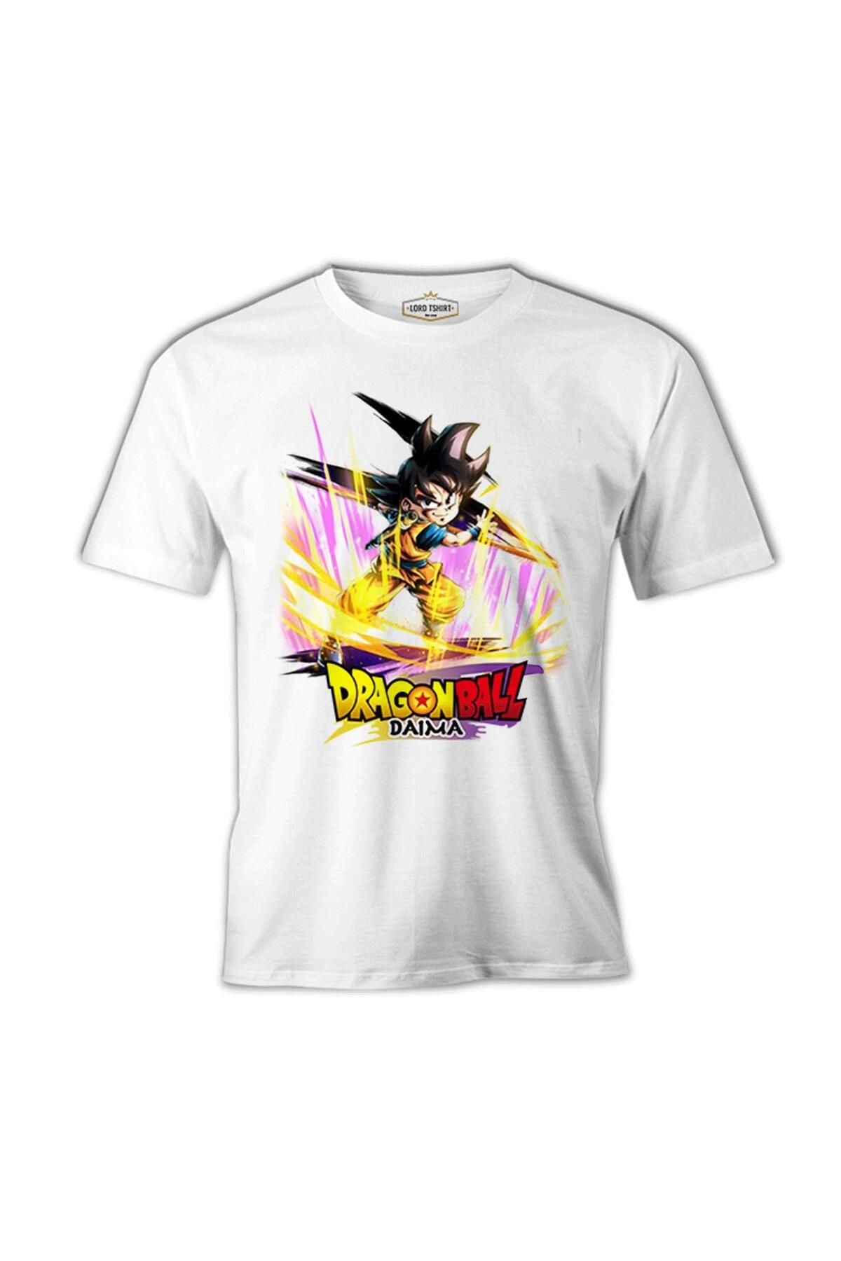 Lord T-Shirt Dragon Ball Daima Yıldız Beyaz Erkek Tshirt