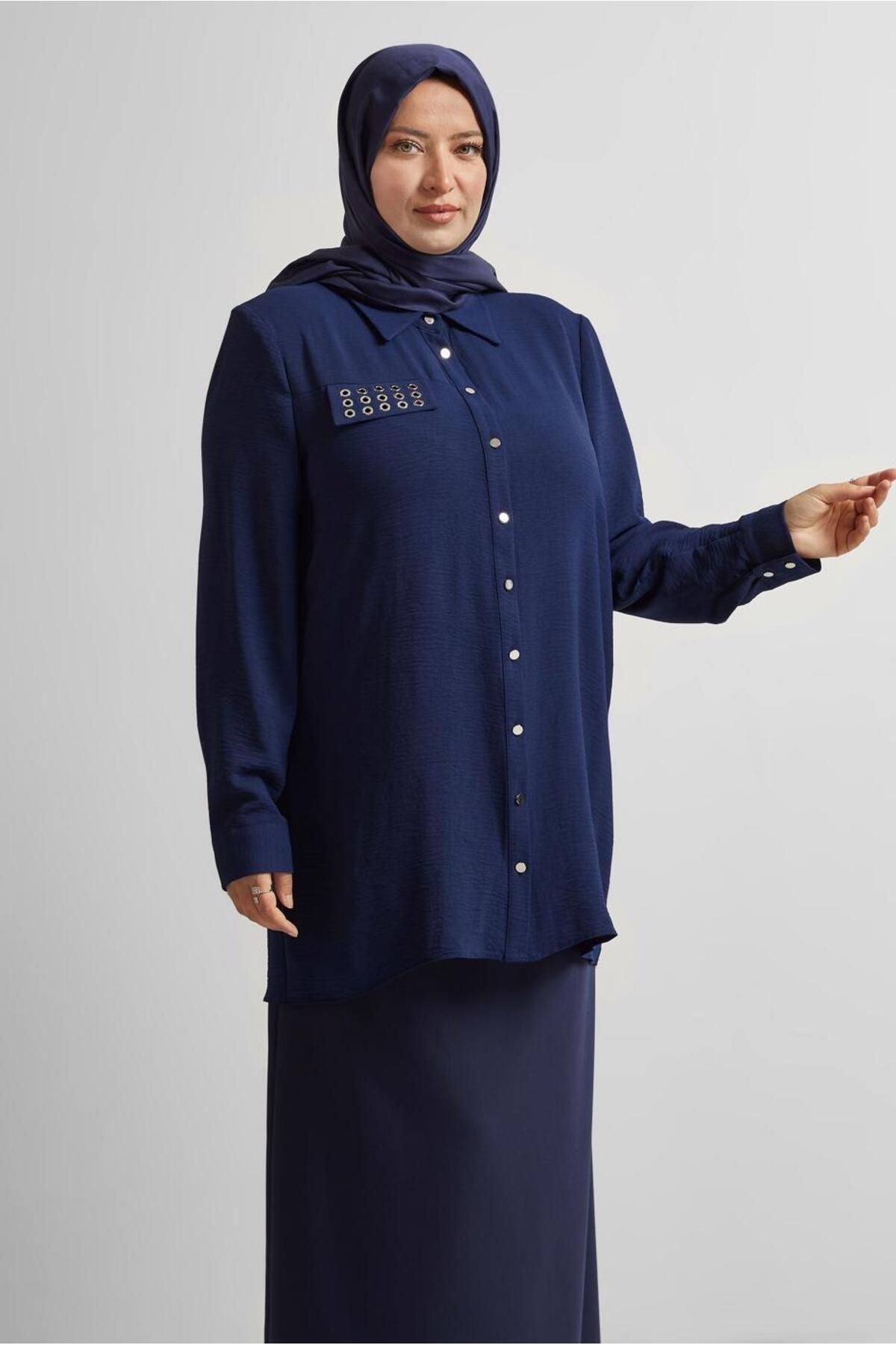 Alvina GÖMLEK YAKA TUNİK 20711
