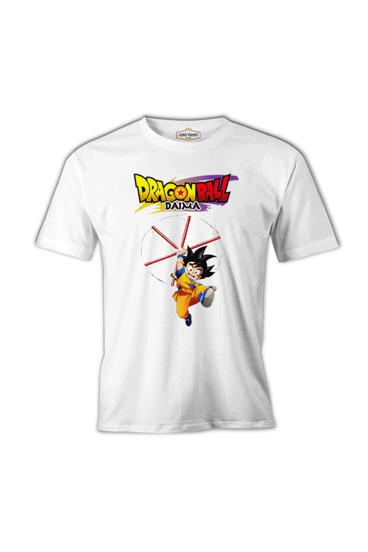 Lord T-Shirt Dragon Ball Daima Ki Beyaz Erkek Tshirt