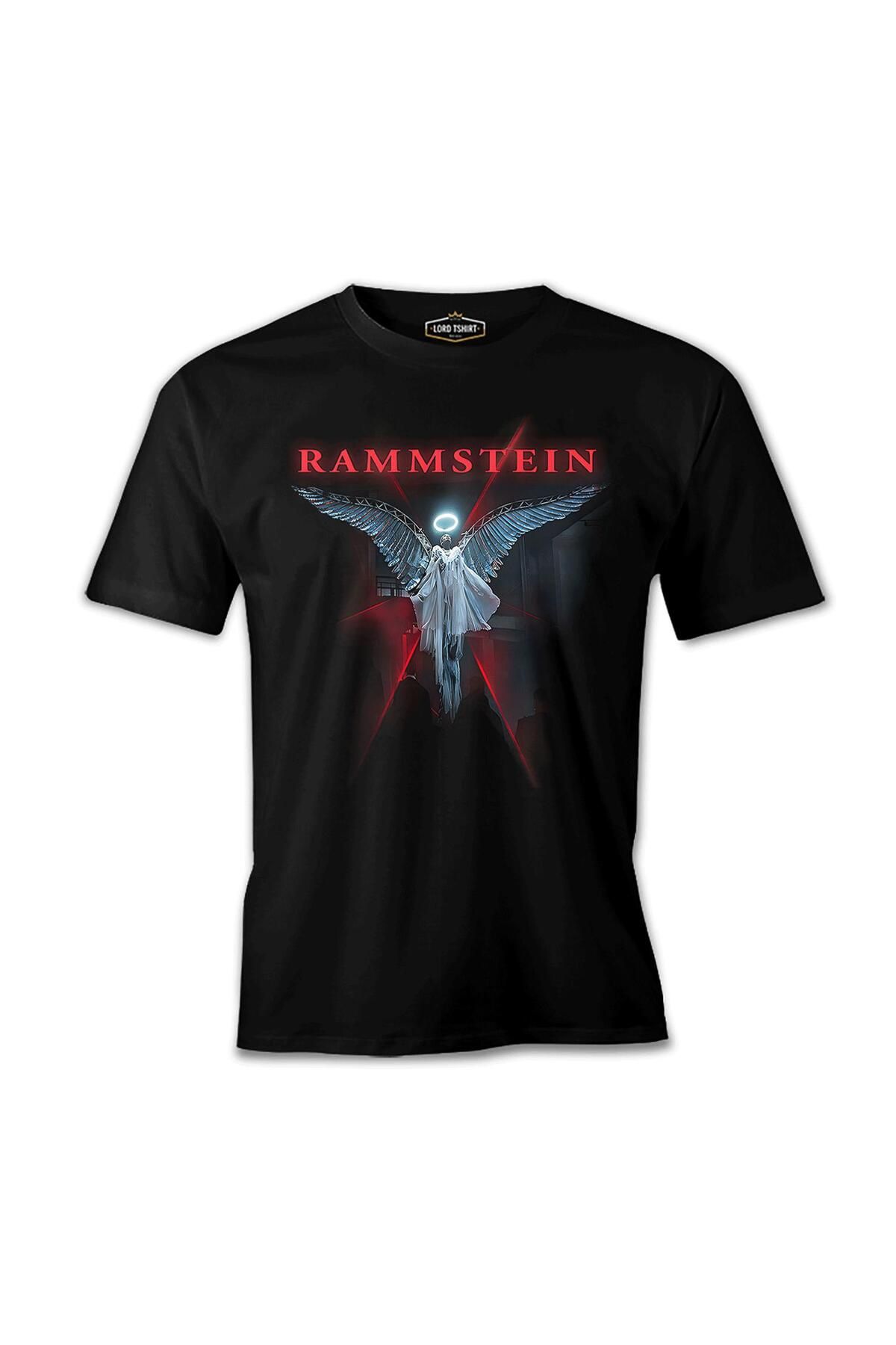 Lord T-Shirt Rammstein - Rising Angel Siyah Erkek Tshirt