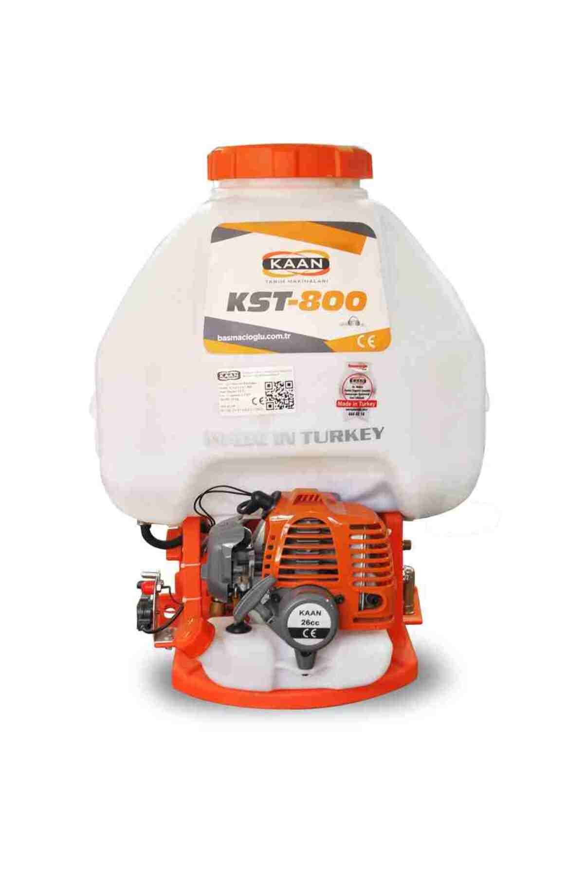 Kaan FST 800 0.9bg 26cc 25lt 8m 11kg 2T Tekerli Benzinli Sırt Tipi İlaçlama Makinesi