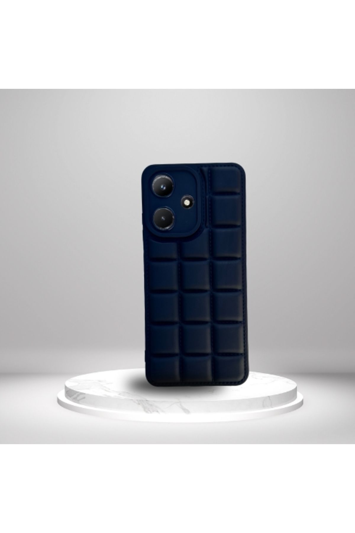 evimdeyokyok İnfinix Hot 30i Uyumlu Silikon Madlen Case Siyah TdrTR