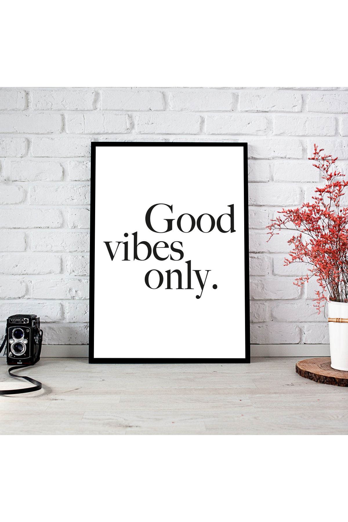 woodsia Çerçeve Görünümlü Çerçevesiz MDF Poster Tablo MDF_TEK1137