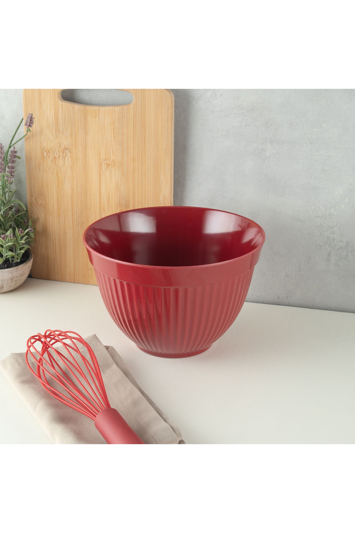 Aryıldız Daily Karıştırma Kabı Kırmızı 20 cm