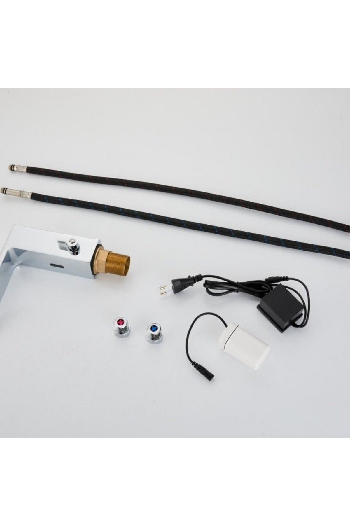 Smack-Sink Mixer With Photocell Sensor 6v-220v PureSense 8896 glossy chrome 3