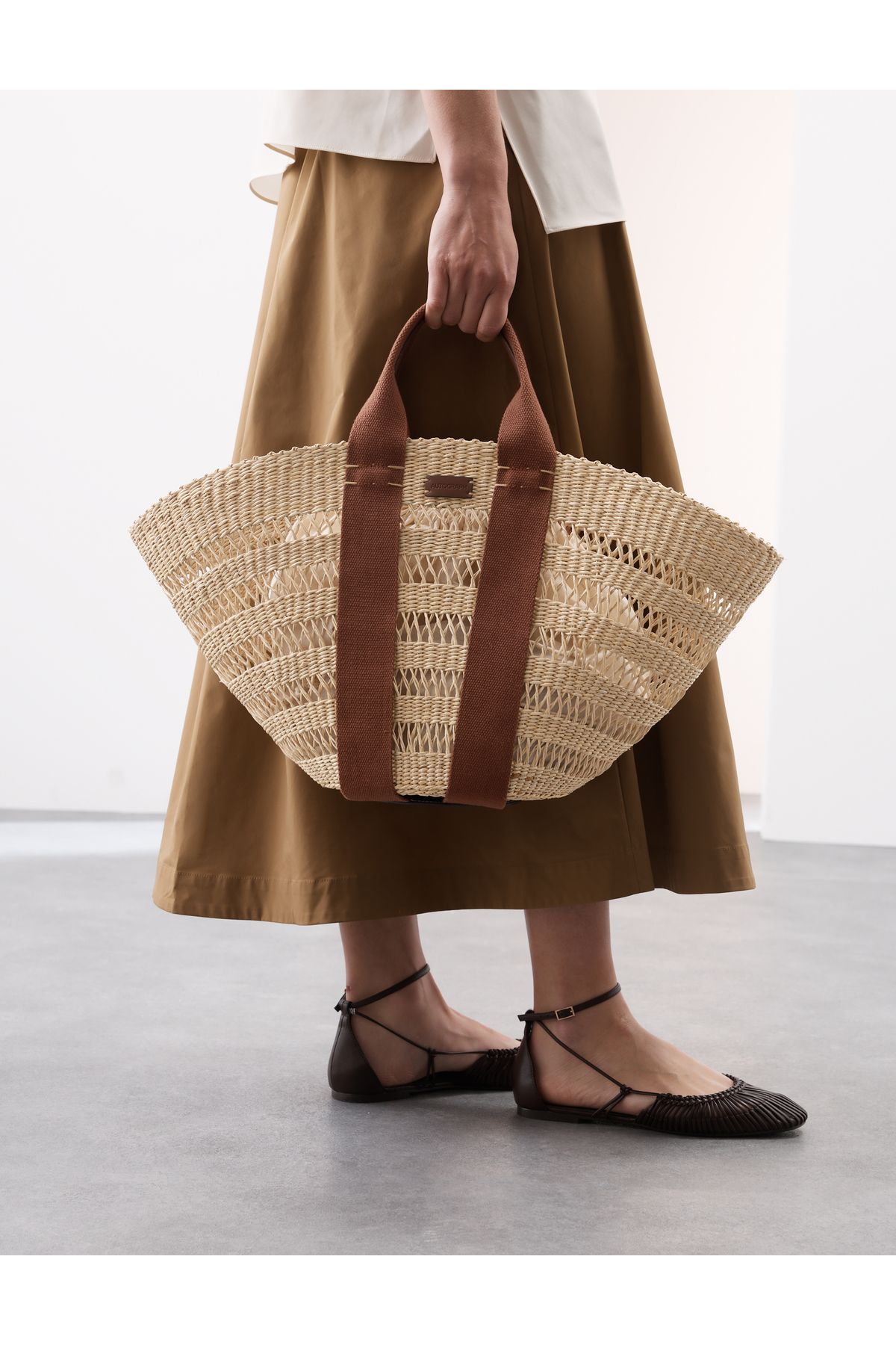 Marks & Spencer Hasır Tote Çanta