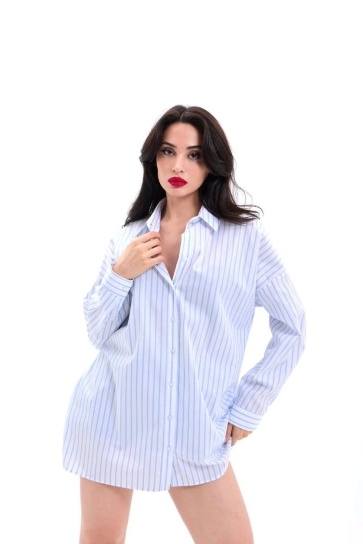 Butik 7448 GÖMLEK-PALERMO ÇİZGİLİ