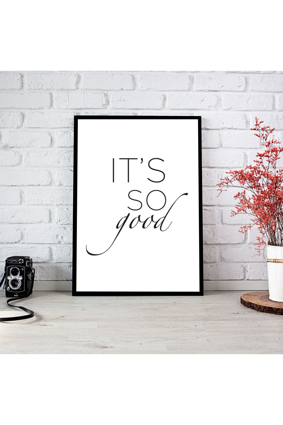 woodsia Çerçeve Görünümlü Çerçevesiz MDF Poster Tablo MDF_TEK1127
