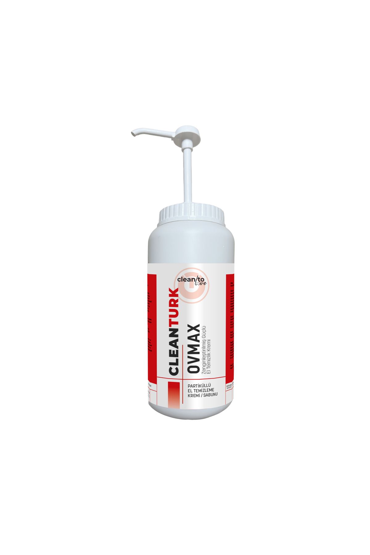 CleanTurk Ovmax Granüllü El Temizleme Kremi 4 Kg