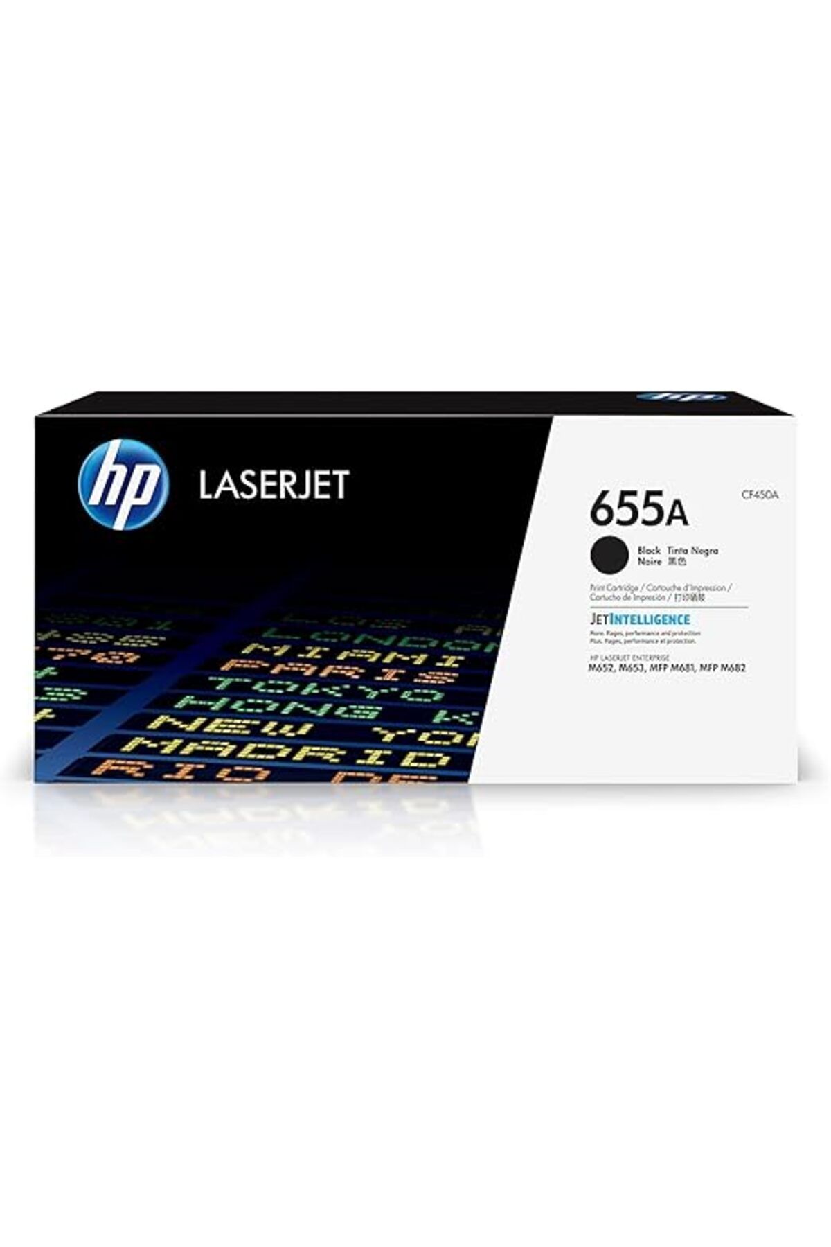 HP-خرطوشة حبر ليزرجيت أصلية سوداء 655A - CF450A 1