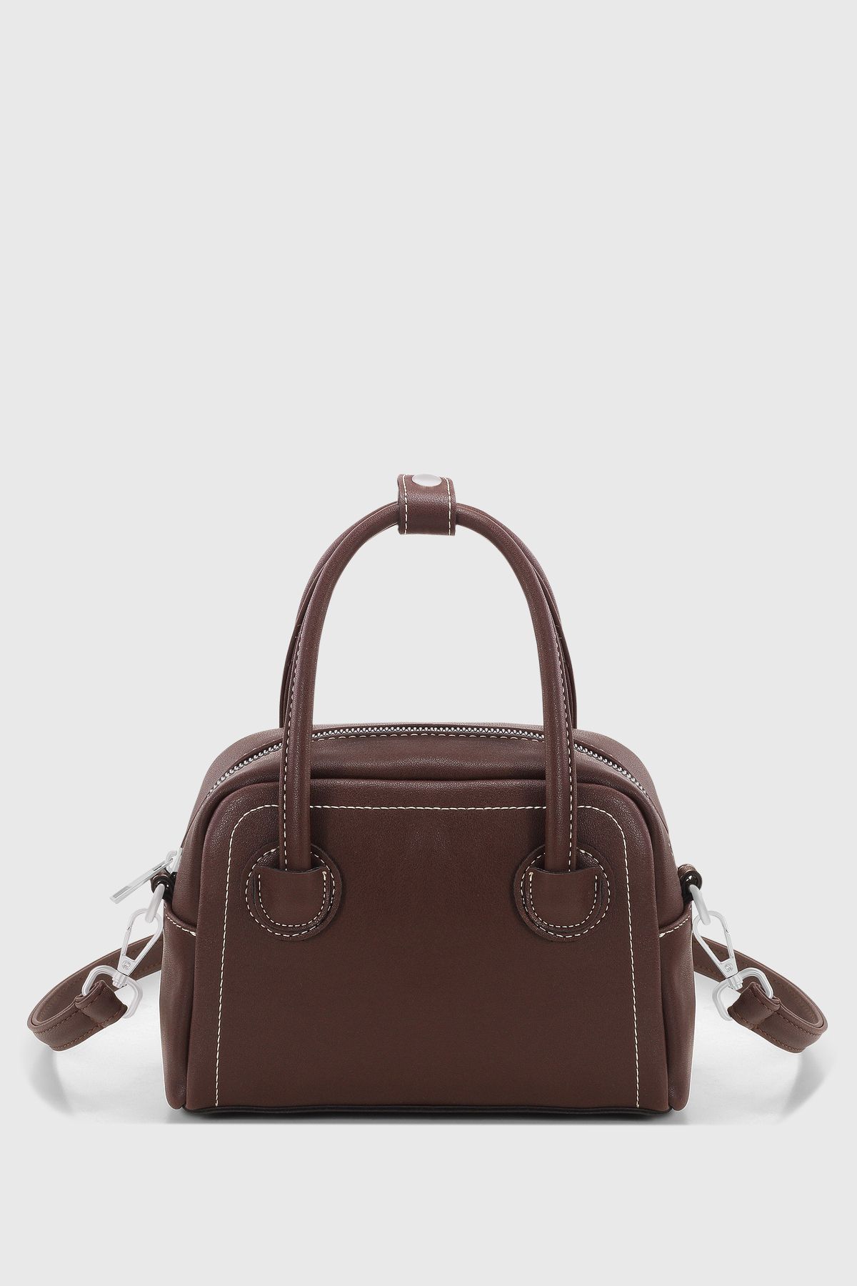 Housebags Kahverengi Vintage Çok Yönlü PU Deri Çapraz Askılı Çanta 275