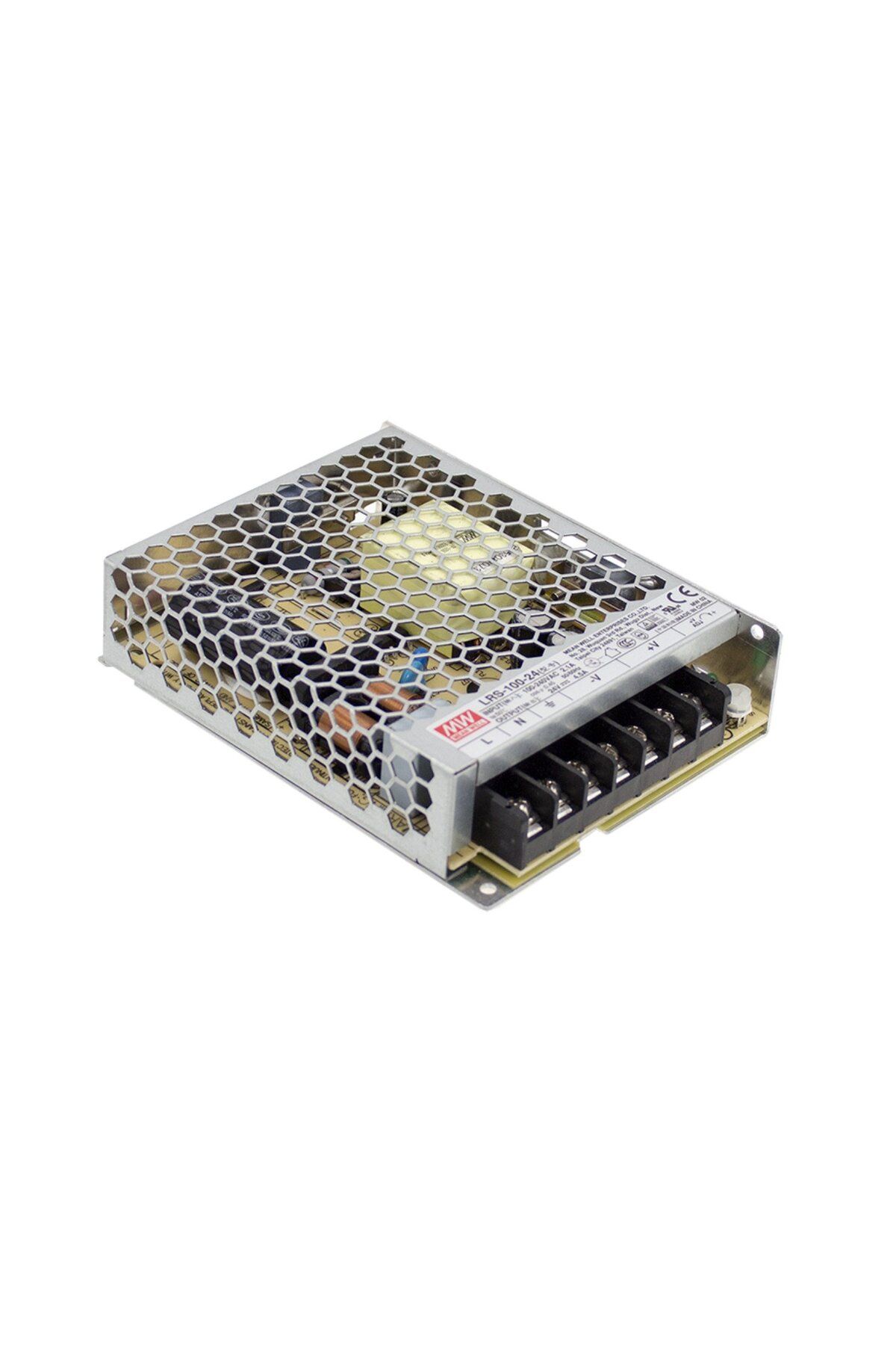 Devre Dünyası Mean Well LRS-100-24 100W 24V 4.5A Smps Güç Kaynağı