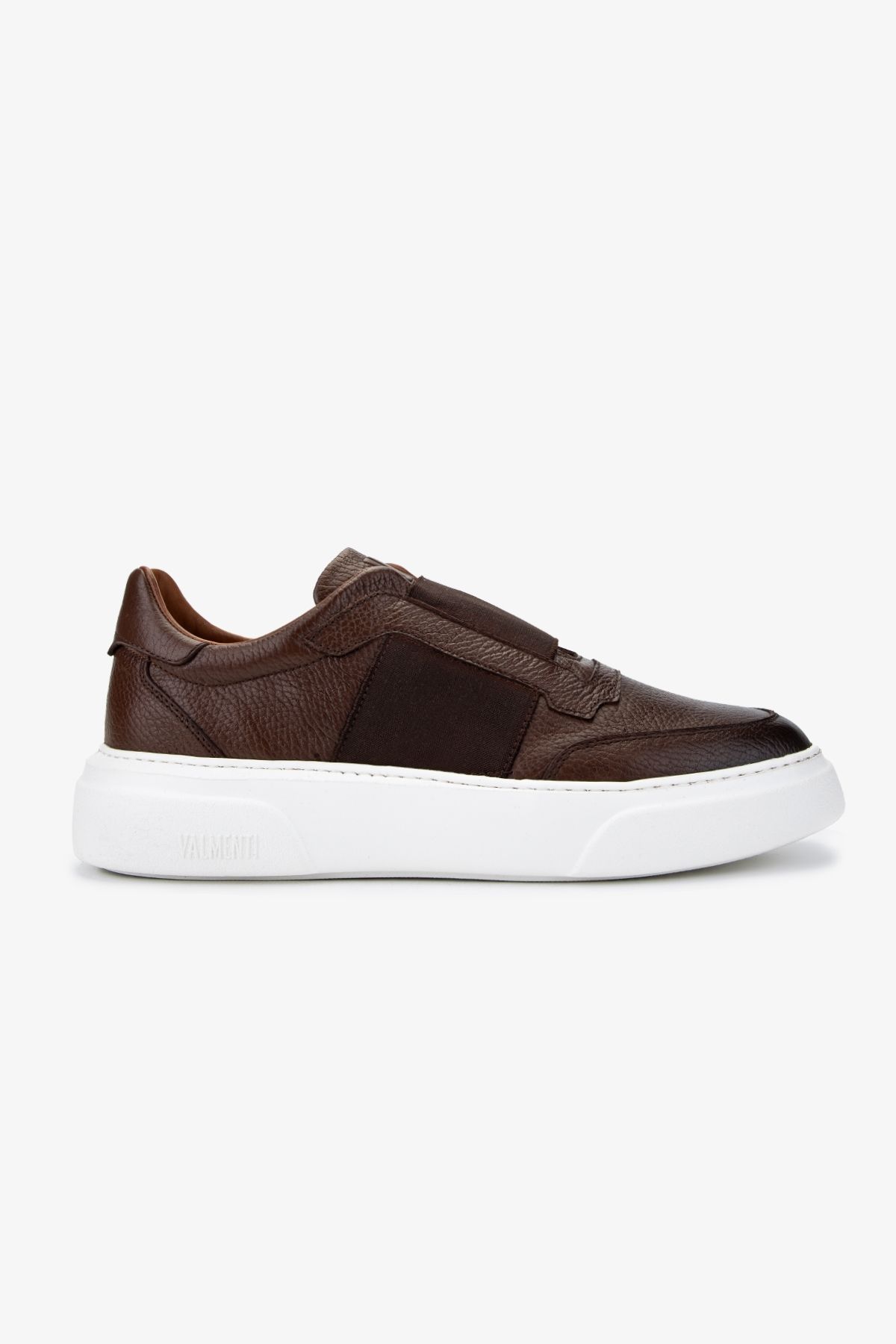Valmenti Erkek Hakiki Deri Kahverengi Sneakers & Spor Ayakkabı