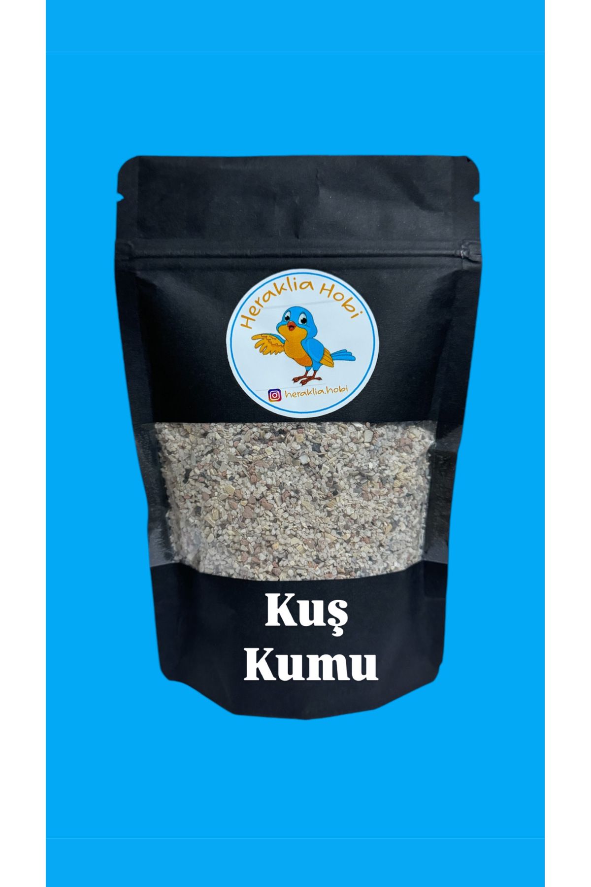 Heraklia Hobi Mercan Kırıklı Girit Kuş Kumu 250 gram
