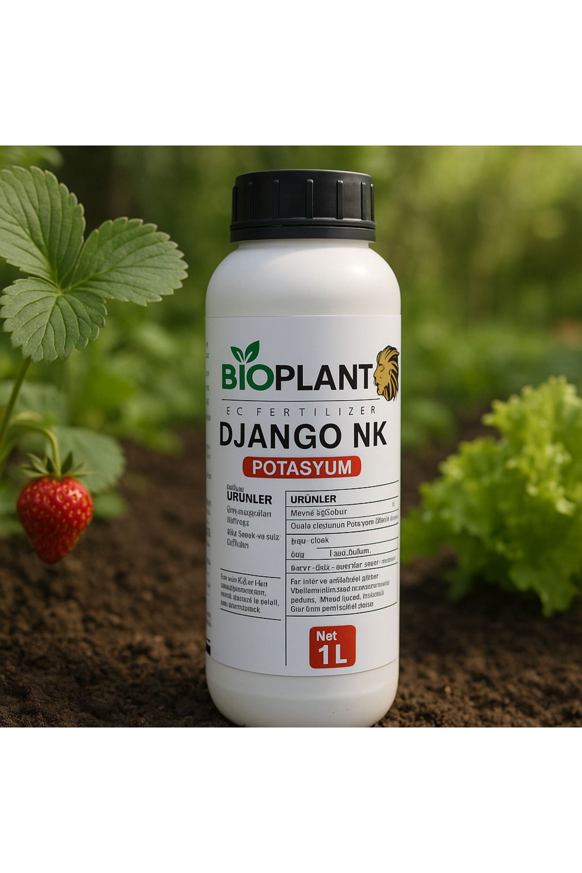 Bioplante Bioplant Django NK 3-0-30 Potasyum Gübre - 1 Litre | Yüksek Verim, Kaliteli Meyve