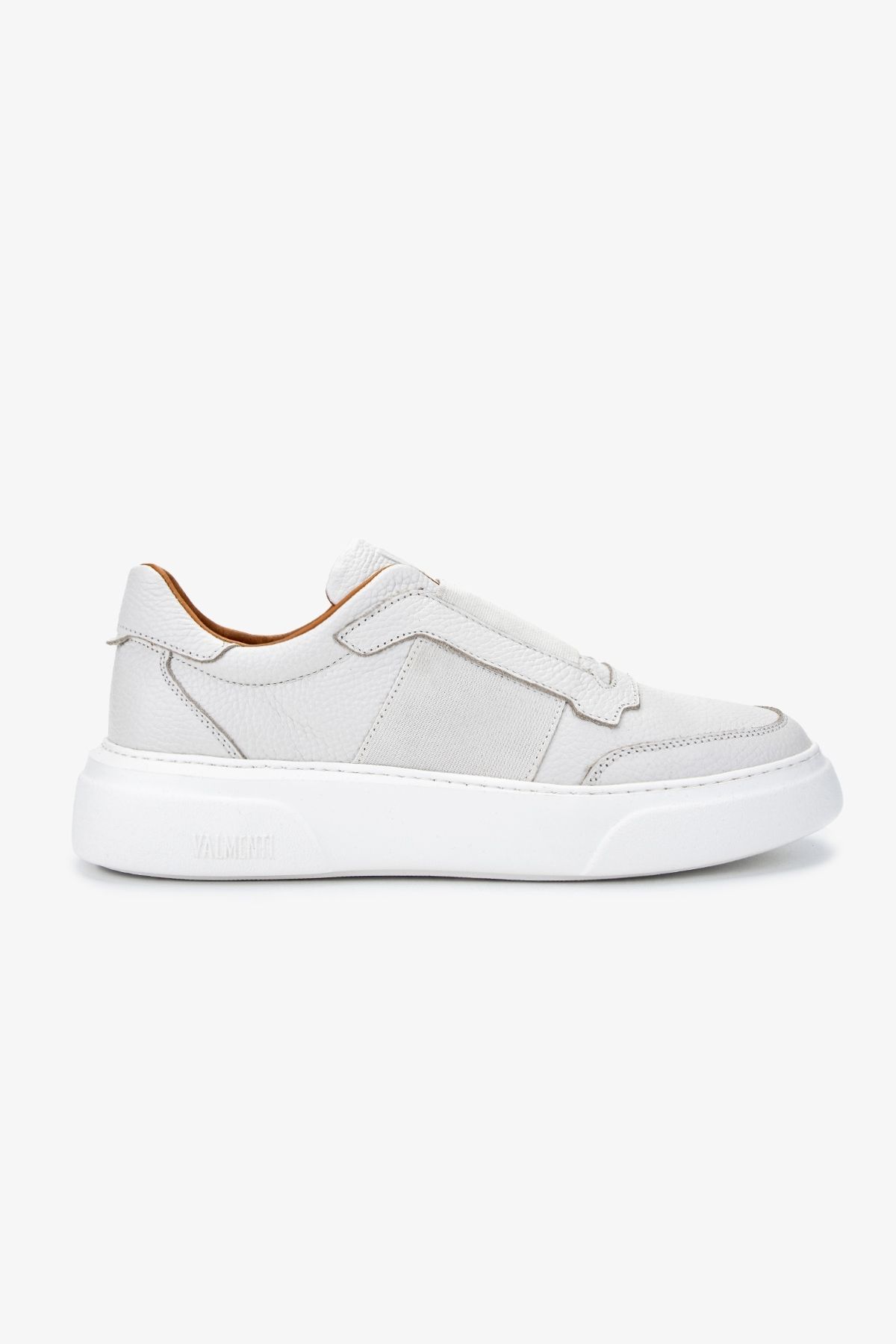 Valmenti Erkek Hakiki Deri Beyaz Sneakers & Spor Ayakkabı