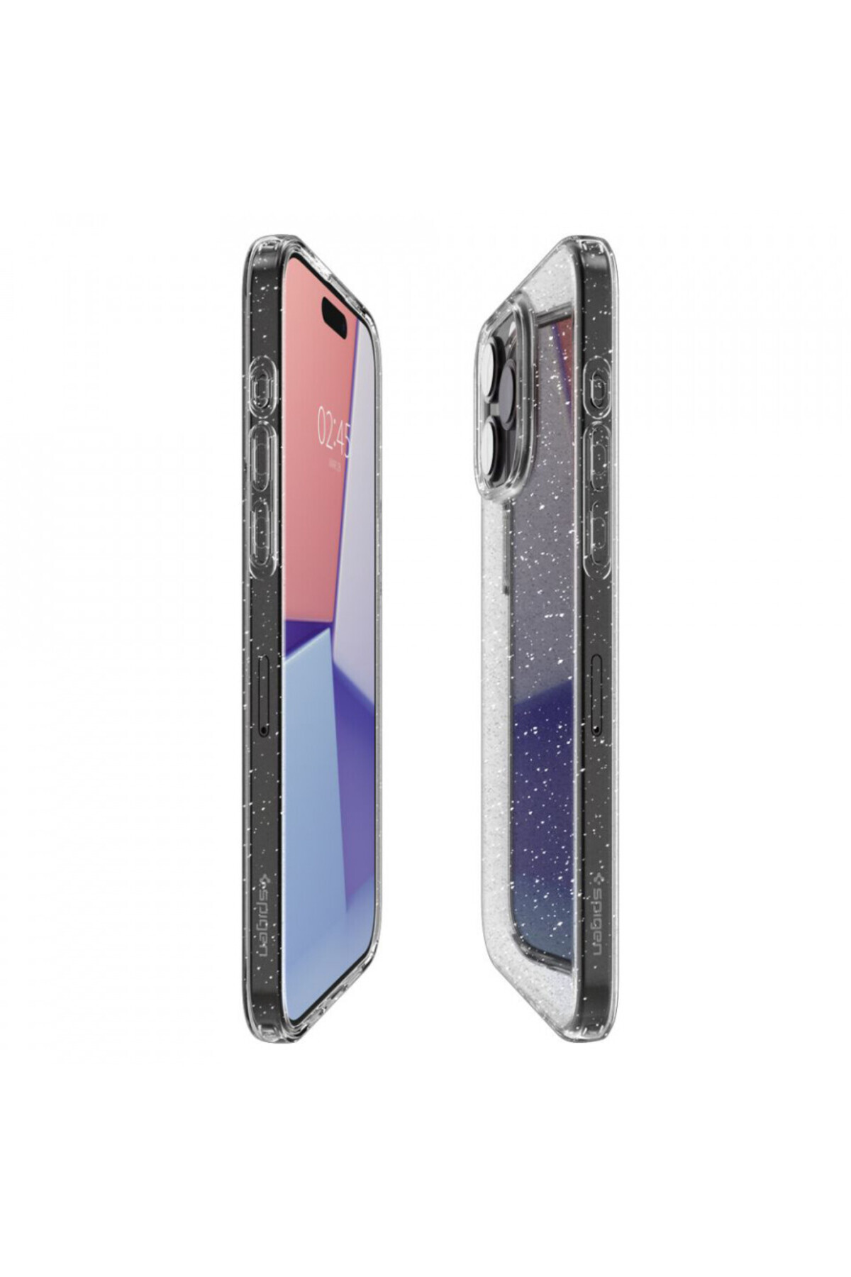 Spigen-Case for iPhone 15 Pro Max, Liquid Crystal Glitter - Crystal Quartz 4