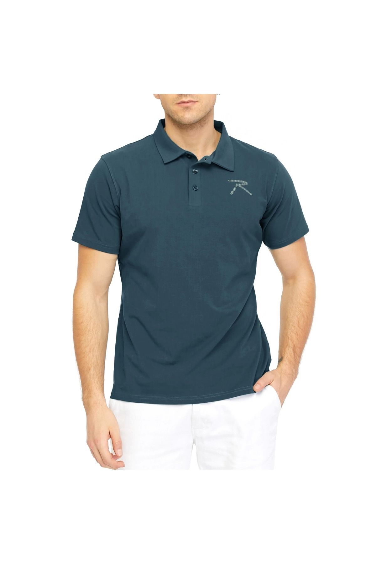 raru Polo T-Shirt OSTENDO PETROL