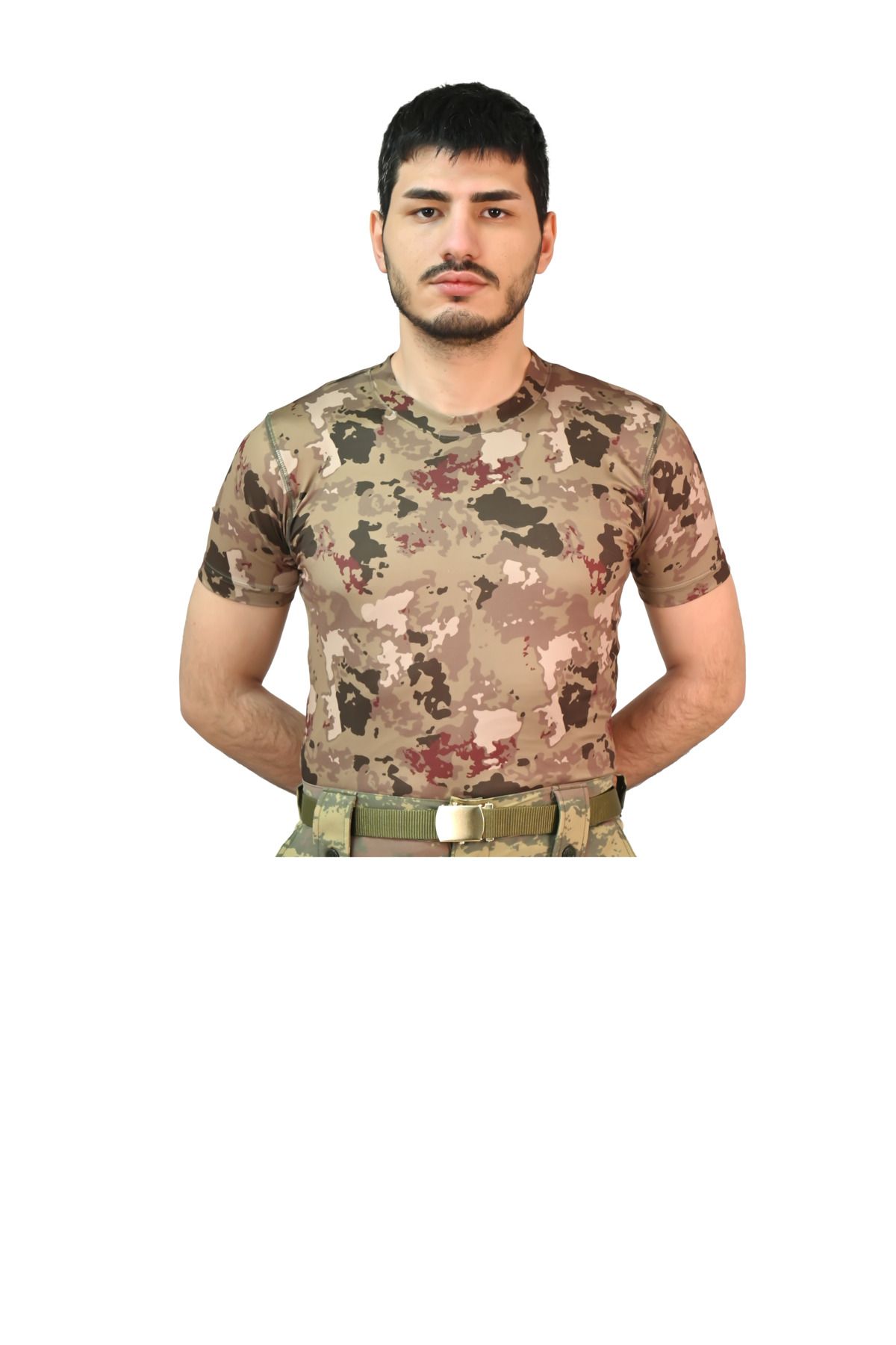 Mude MİKROFİBER TİŞÖRT KAMUFLAJ