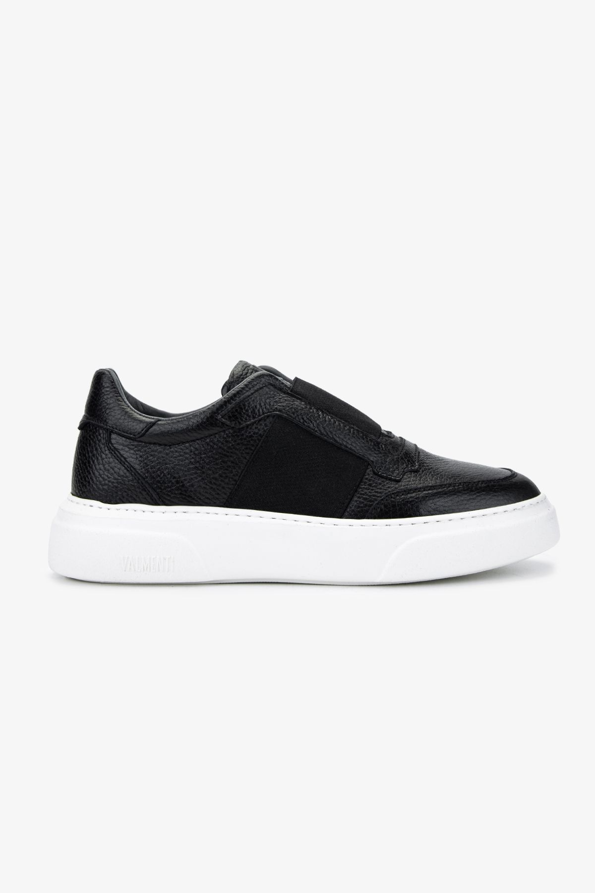 Valmenti Erkek Hakiki Deri Siyah Sneakers & Spor Ayakkabı