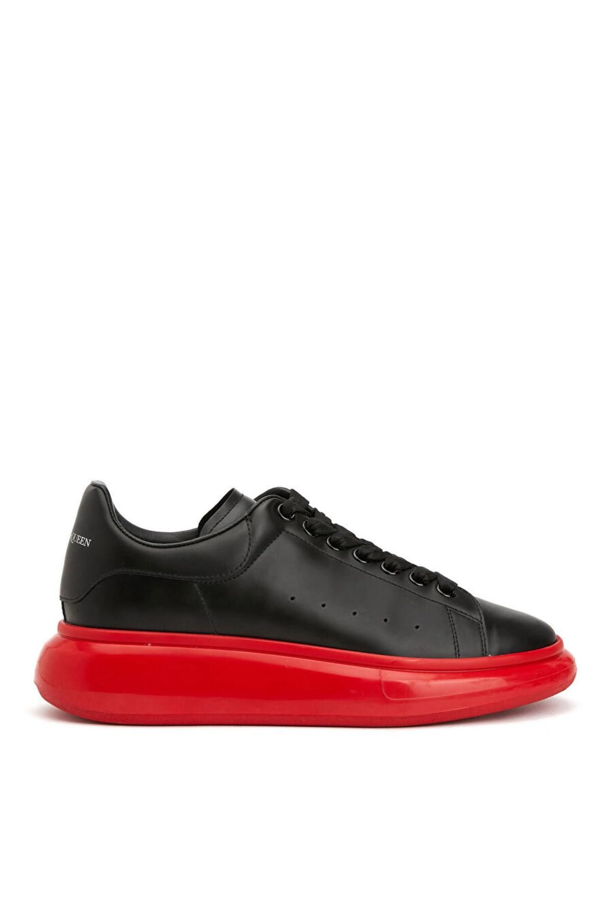 ALEXANDER MCQUEEN Komple Deri Erkek Sneakers