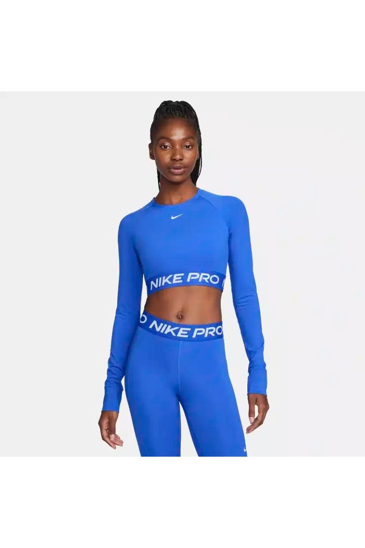 Nike Pro Kadın Mavi Tayt